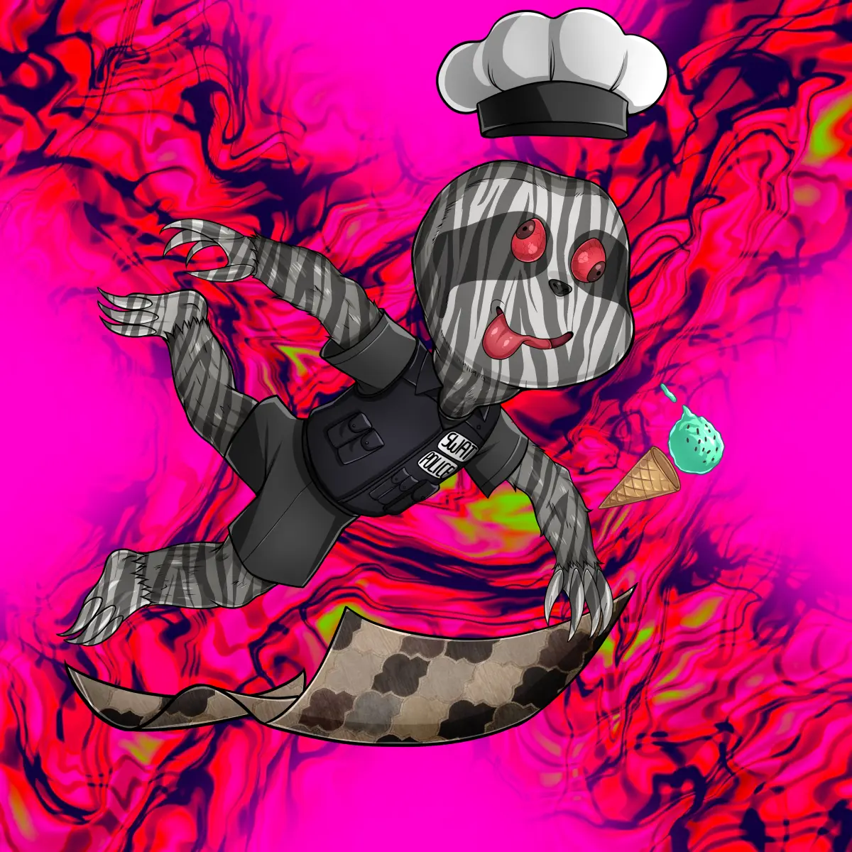 Rug Friends  #2190 NFT on Algorand