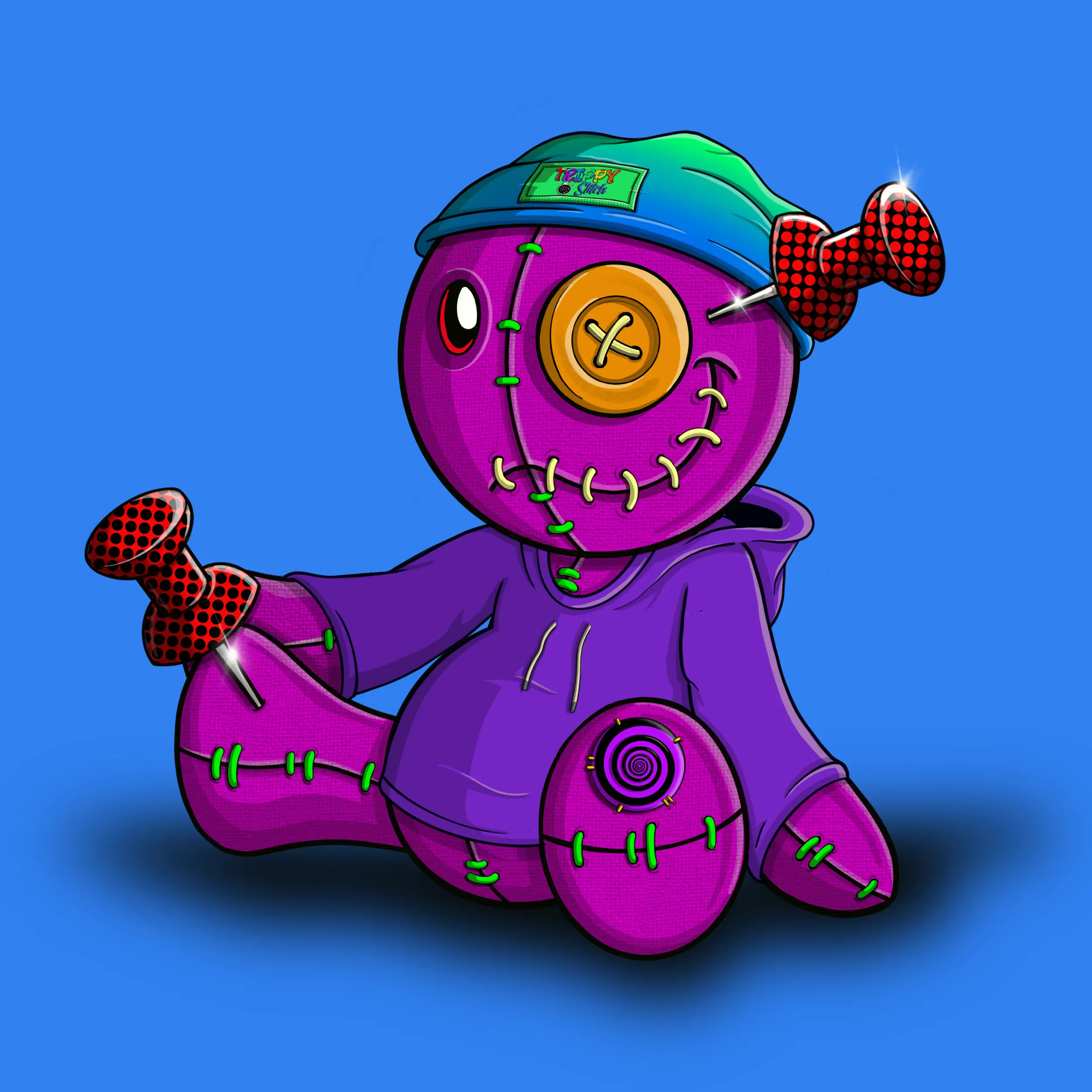 Trippy Stitch #374 NFT on Algorand