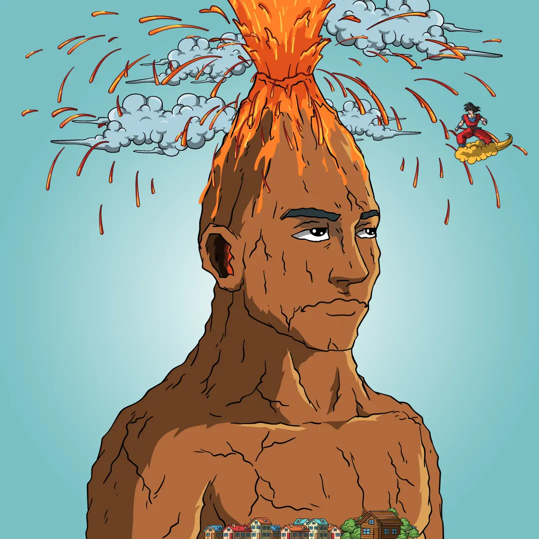 Volcano Boyz #1245 NFT on Algorand