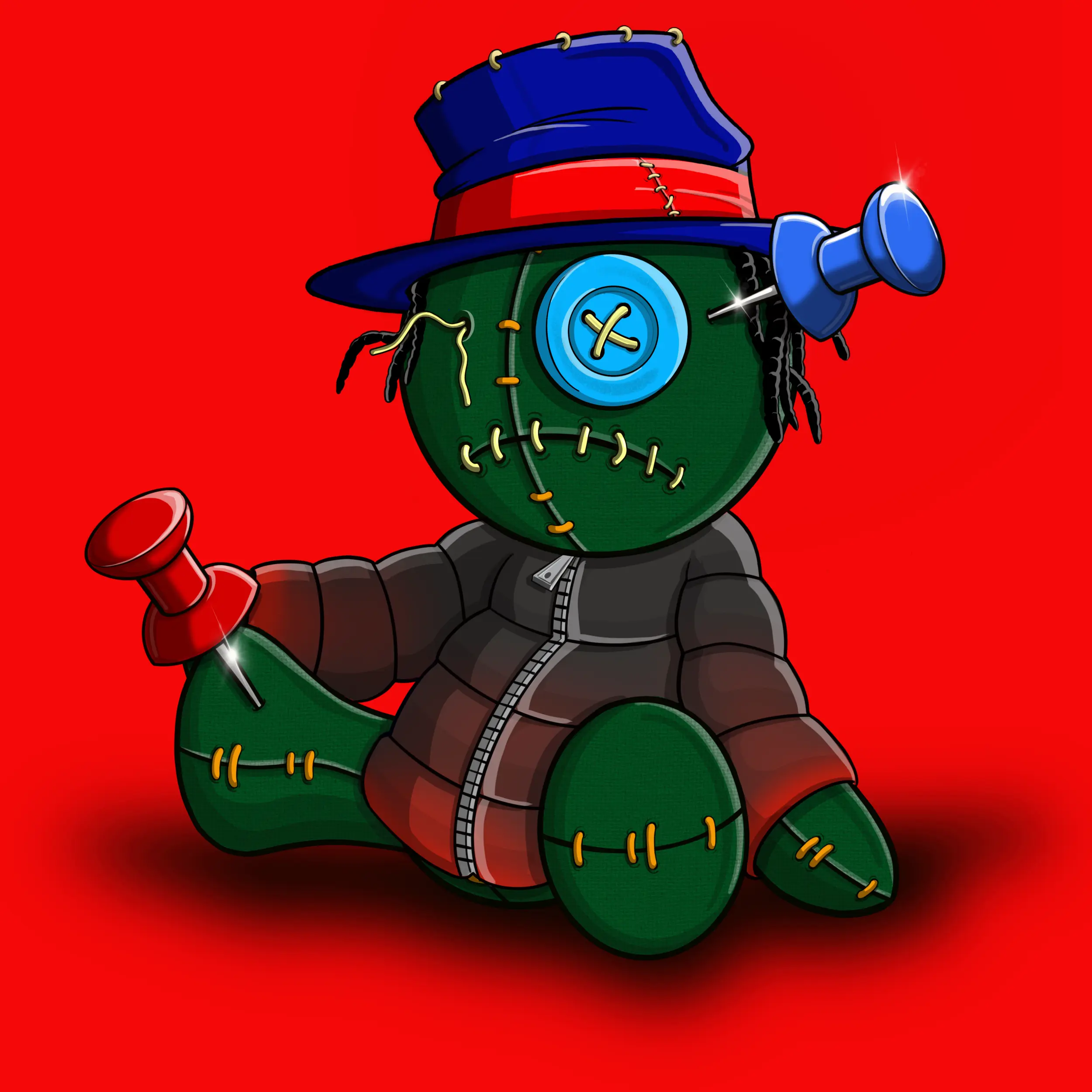 Trippy Stitch #1137 NFT on Algorand