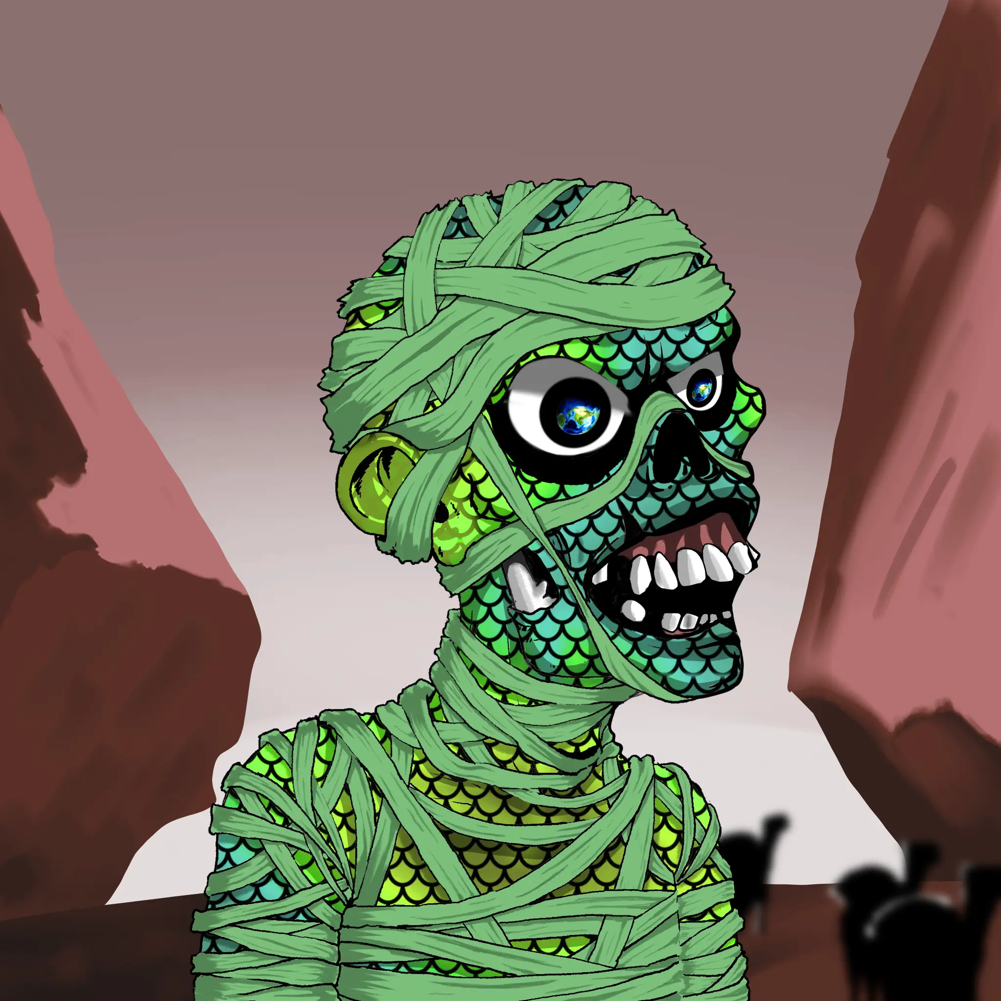 Algo Mummy #1886 NFT on Algorand