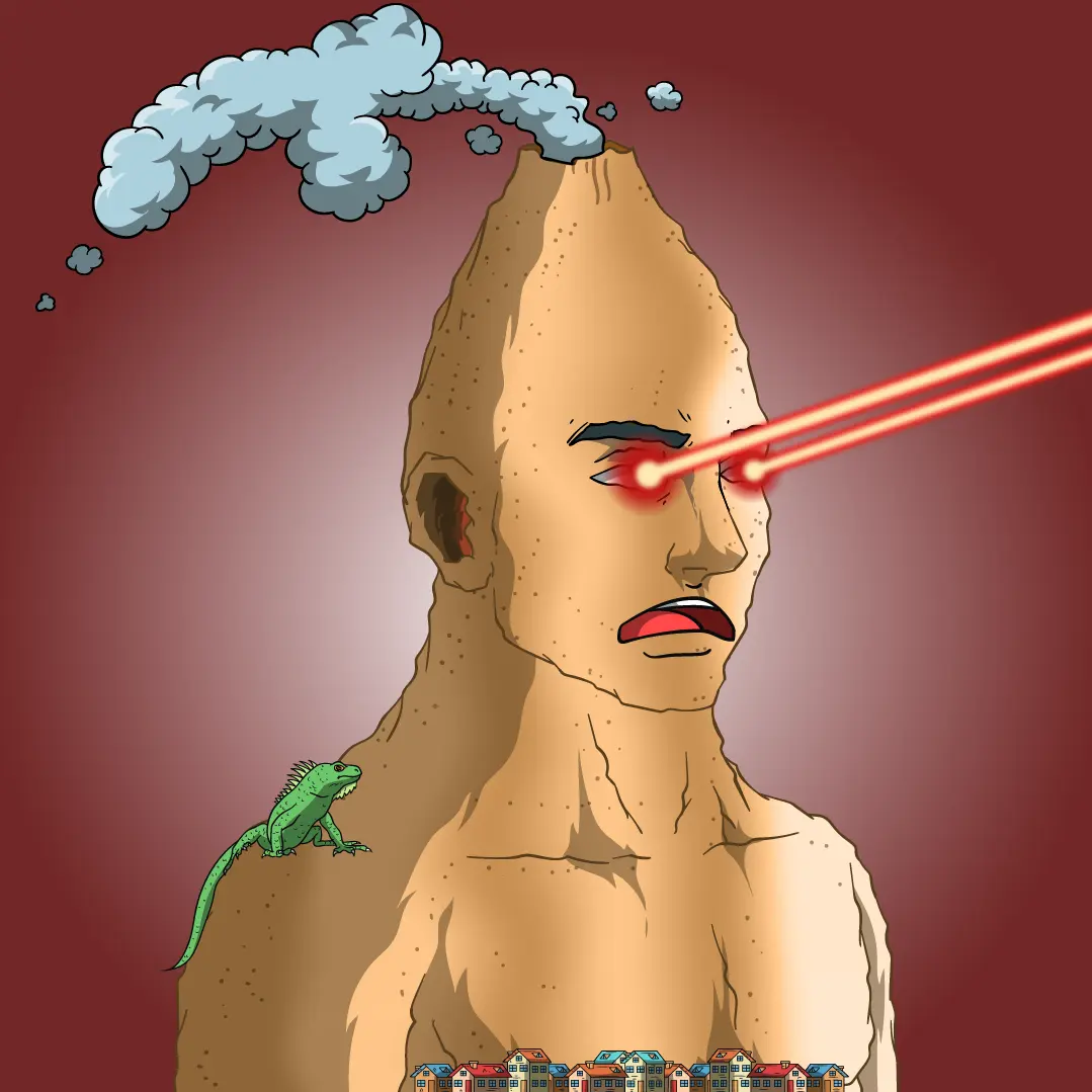 Volcano Boyz #700 NFT on Algorand