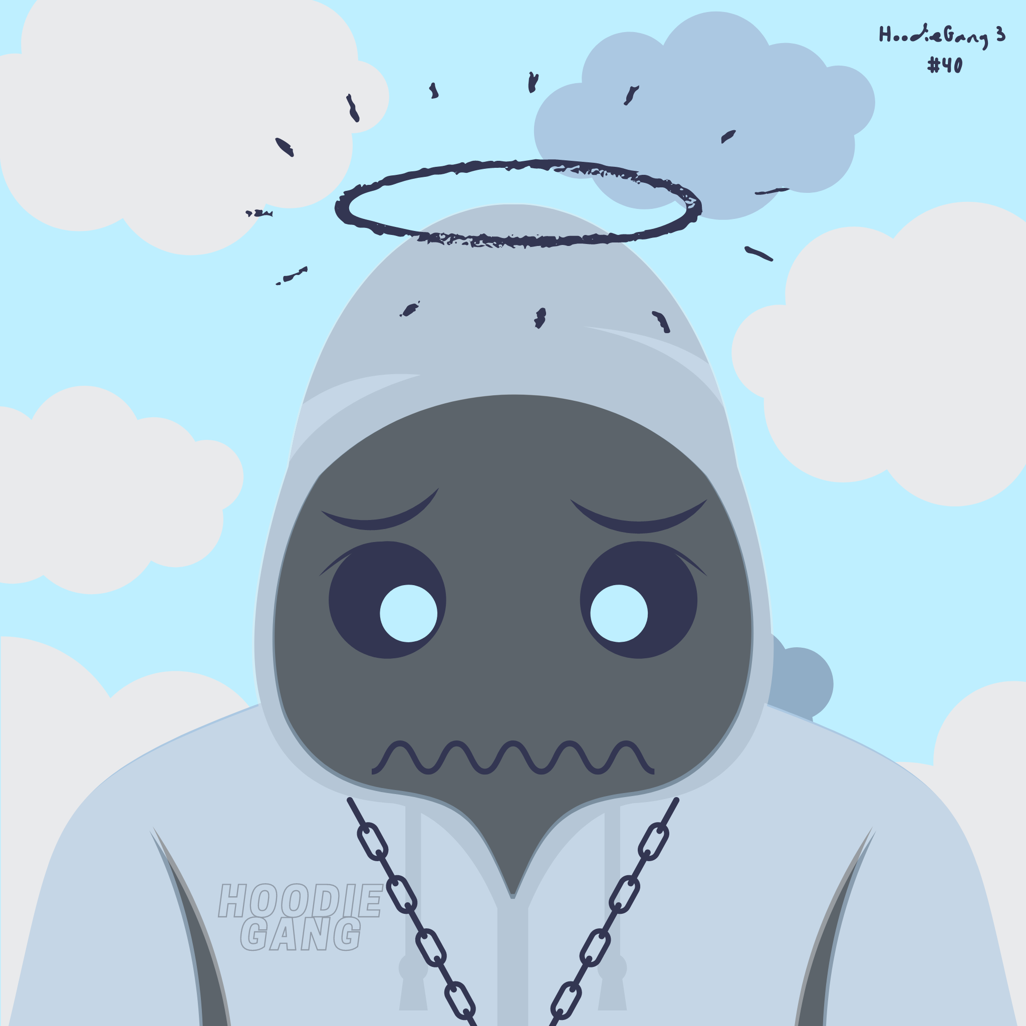 HoodieGang3 #40 NFT on Algorand