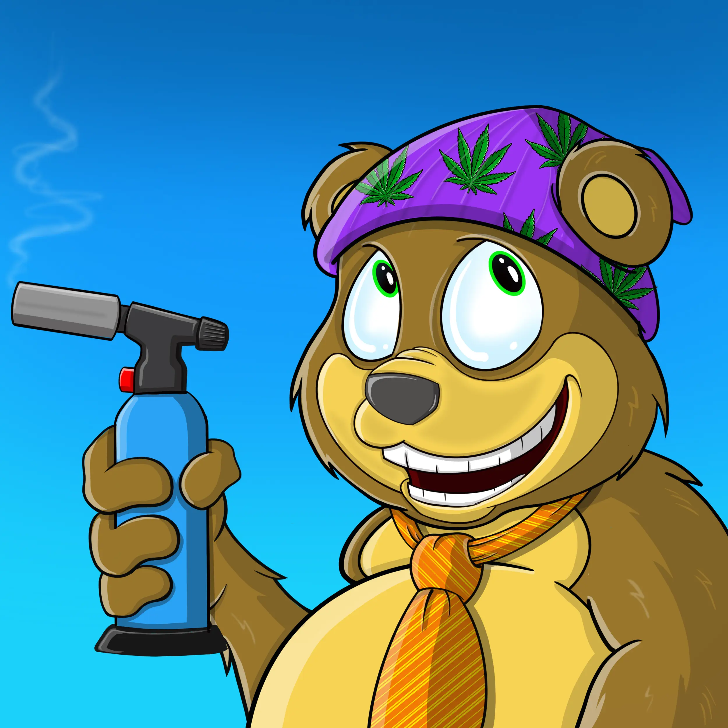 Burnin Bears #900 NFT on Algorand