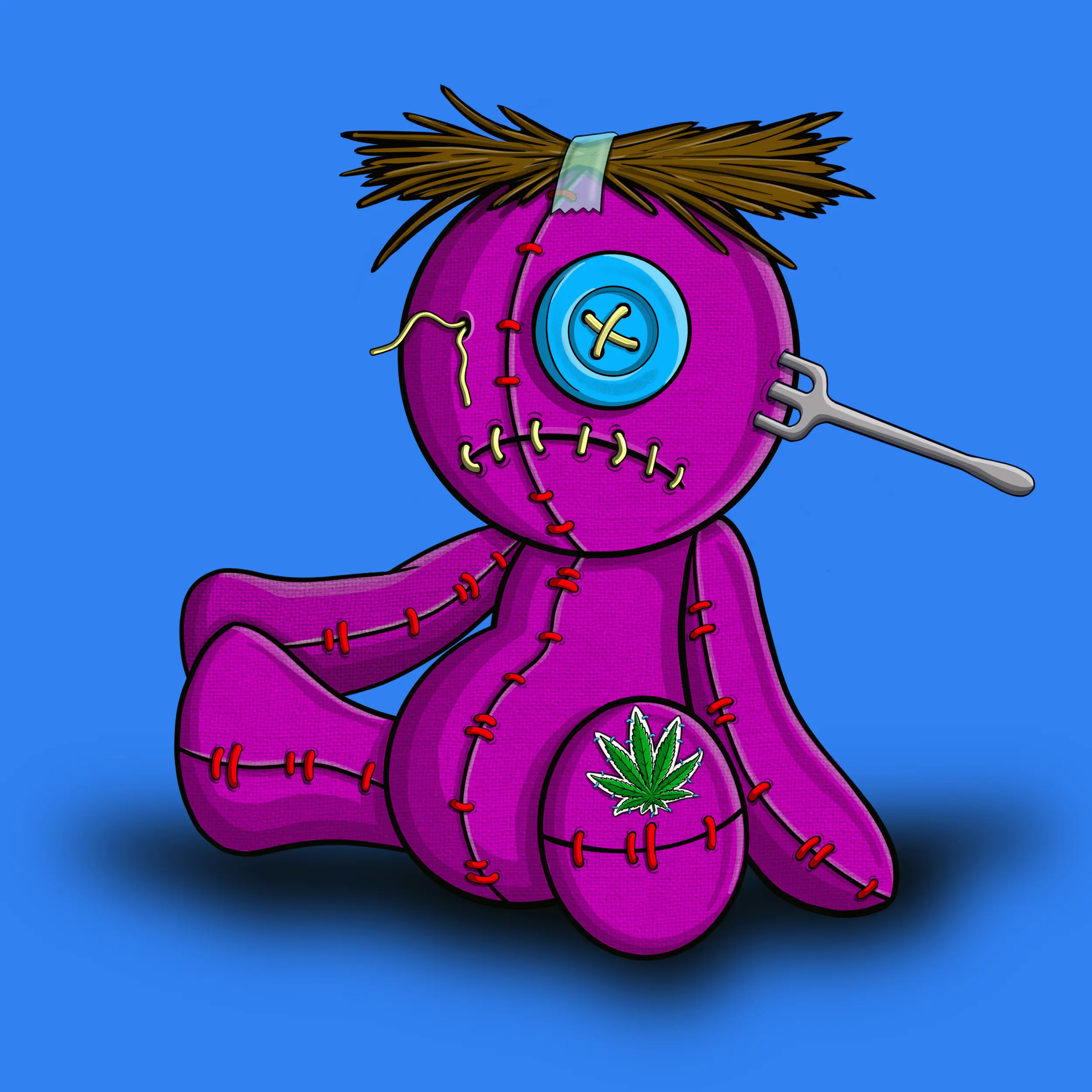 Trippy Stitch #990 NFT on Algorand