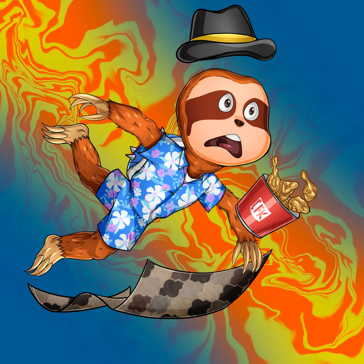 Rug Friends  #6792 NFT on Algorand