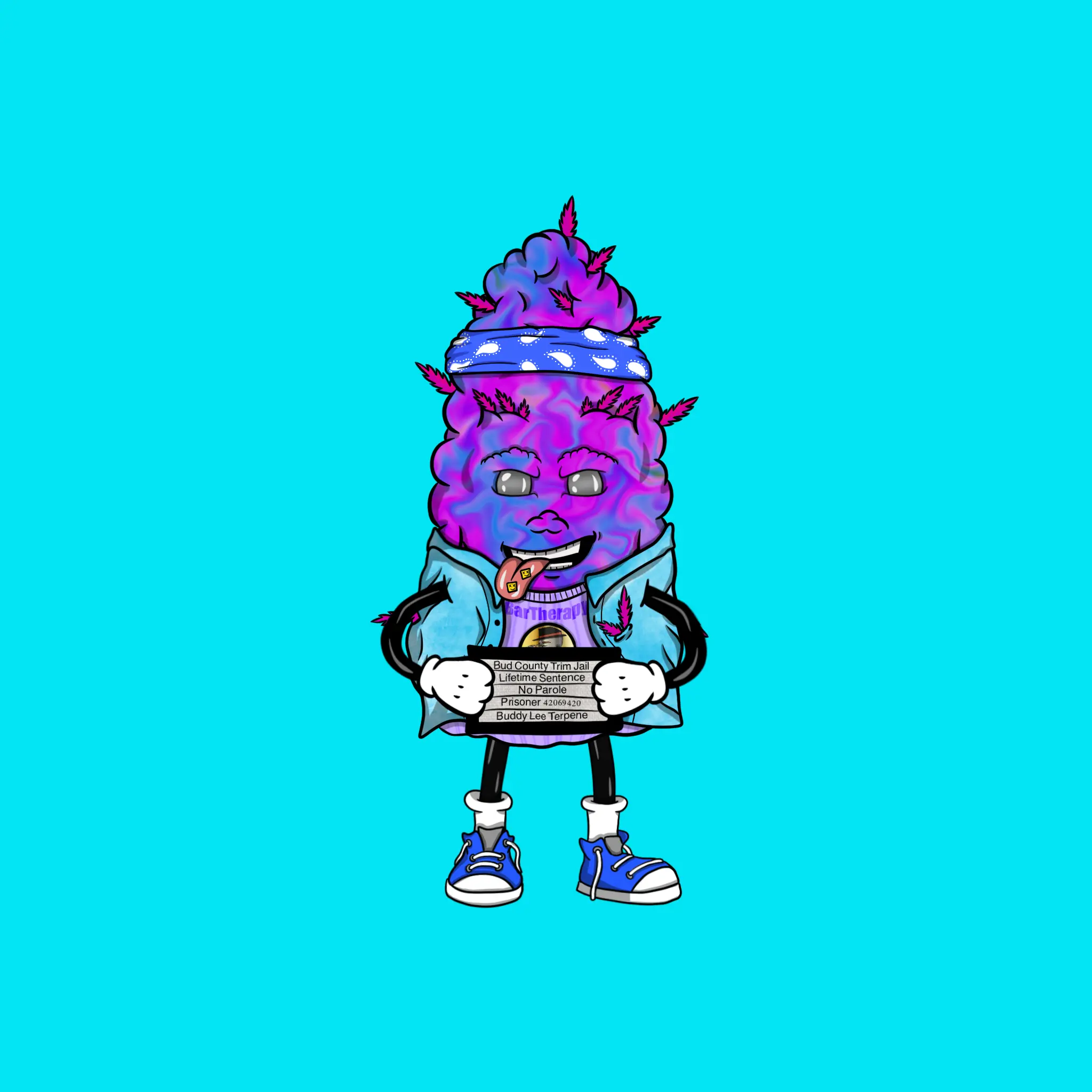 Blazing Budz #872 NFT on Algorand