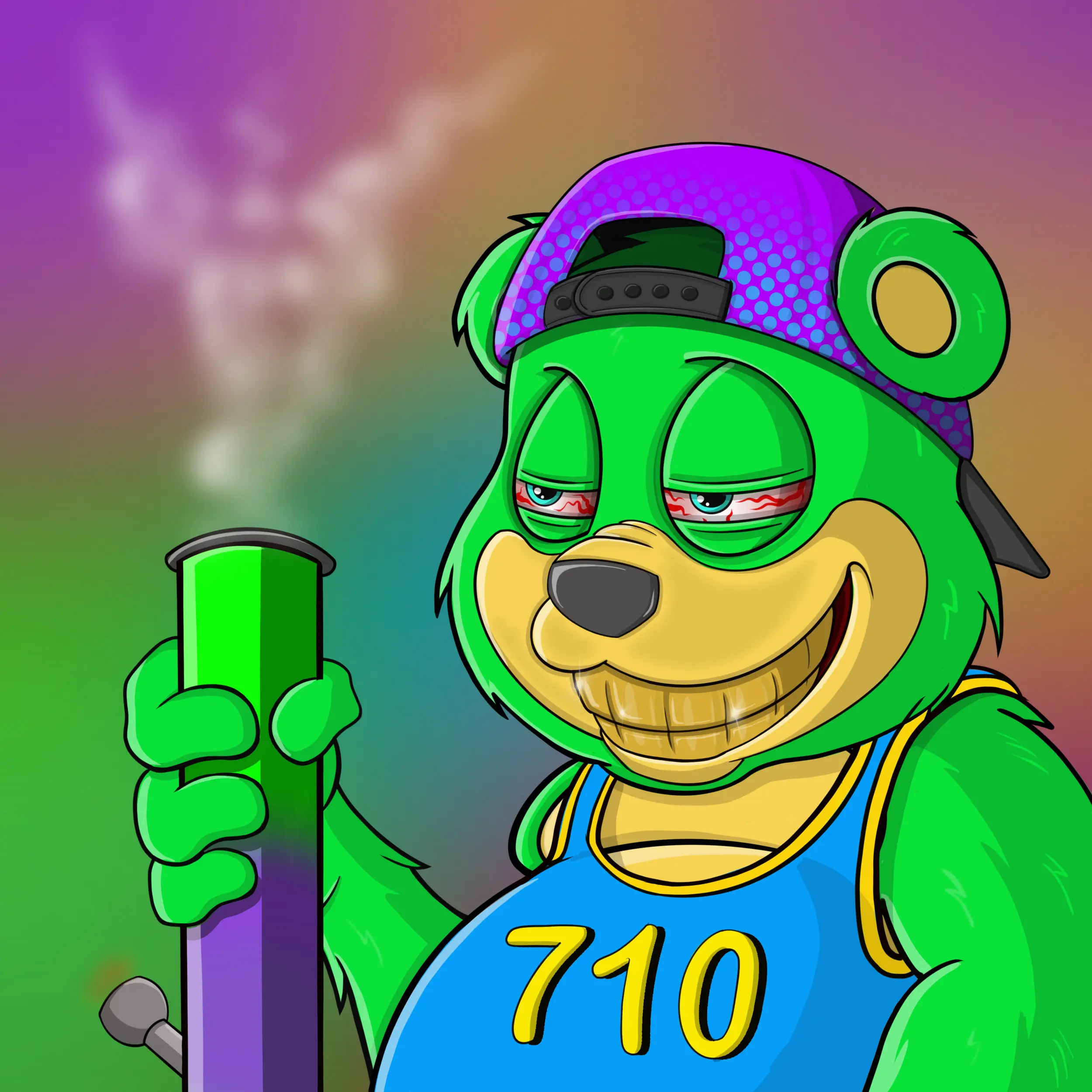 Burnin Bears #364 NFT on Algorand