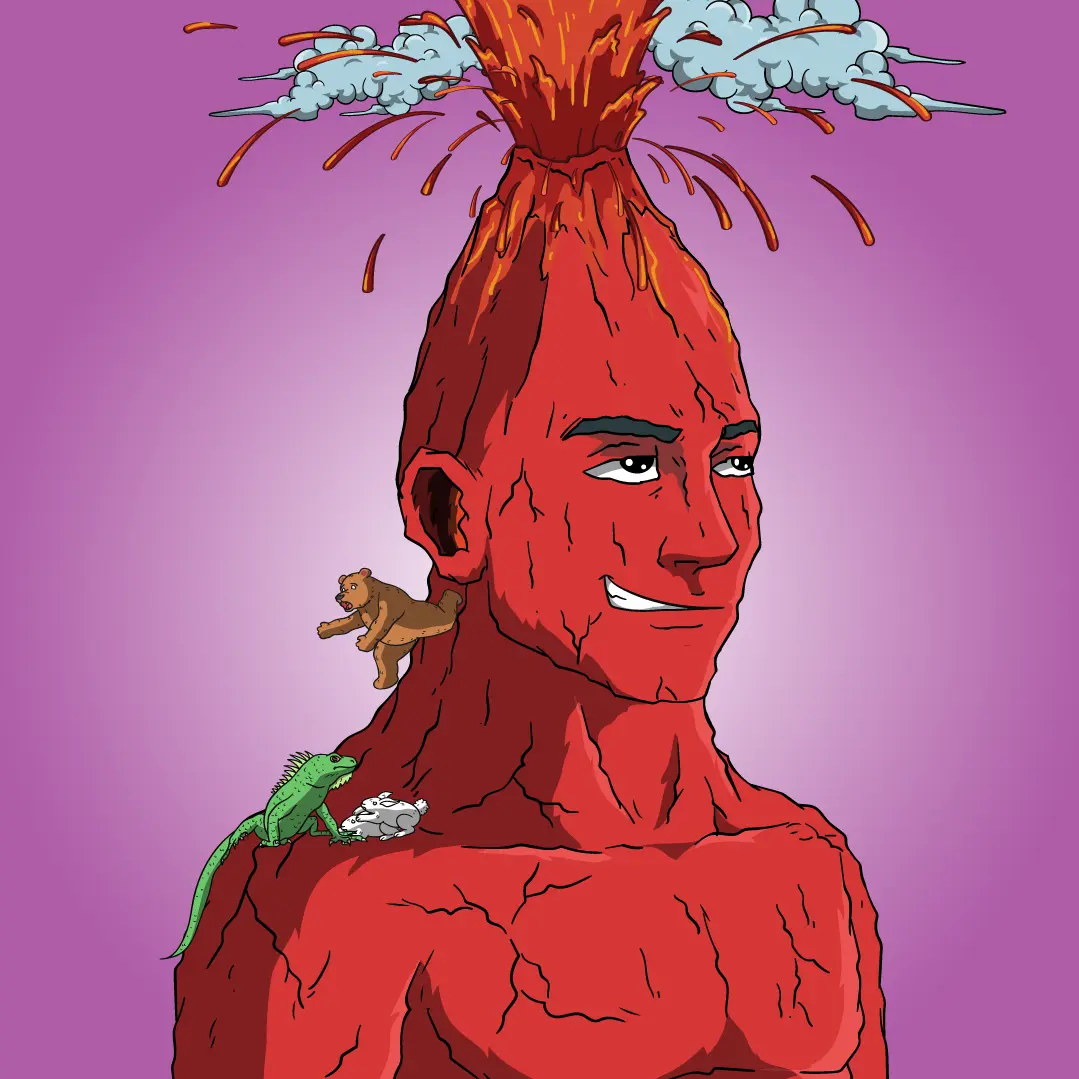 Volcano Boyz #1153 NFT on Algorand