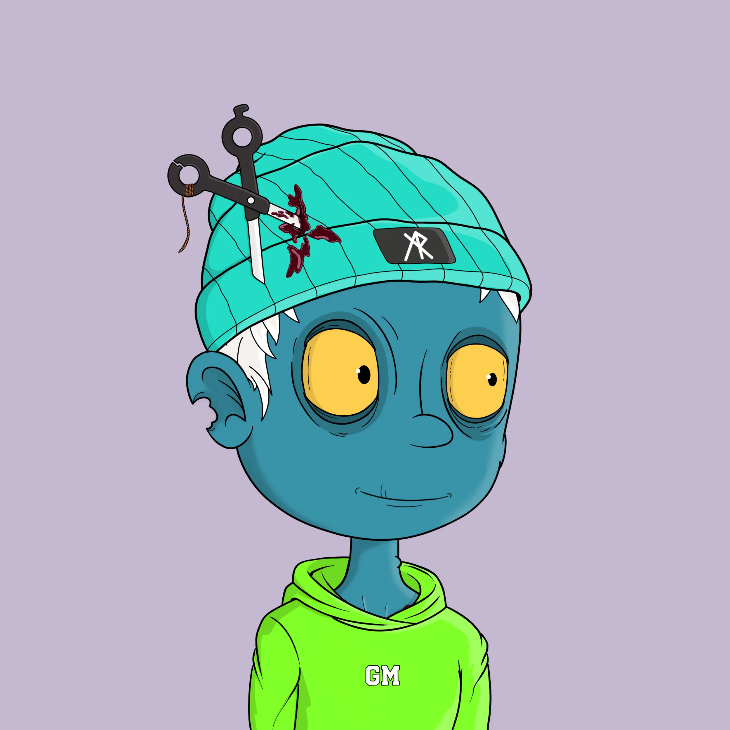 Afterlife Randos #346 NFT on Algorand