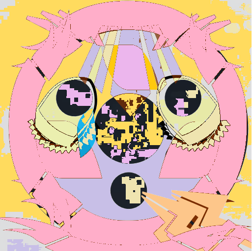 Psychedelic Sloth #4 of 10 NFT on Algorand