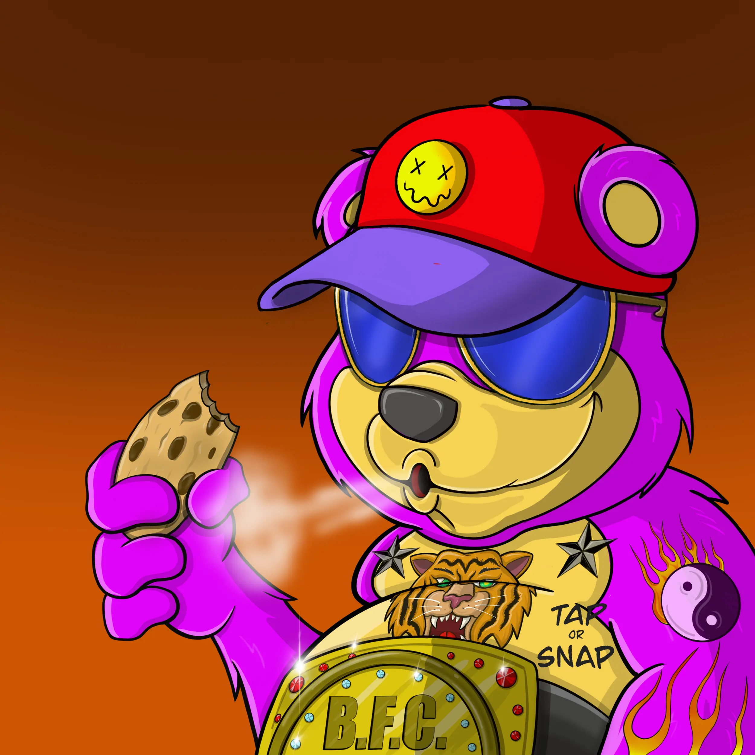 Burnin Bears #785 NFT on Algorand