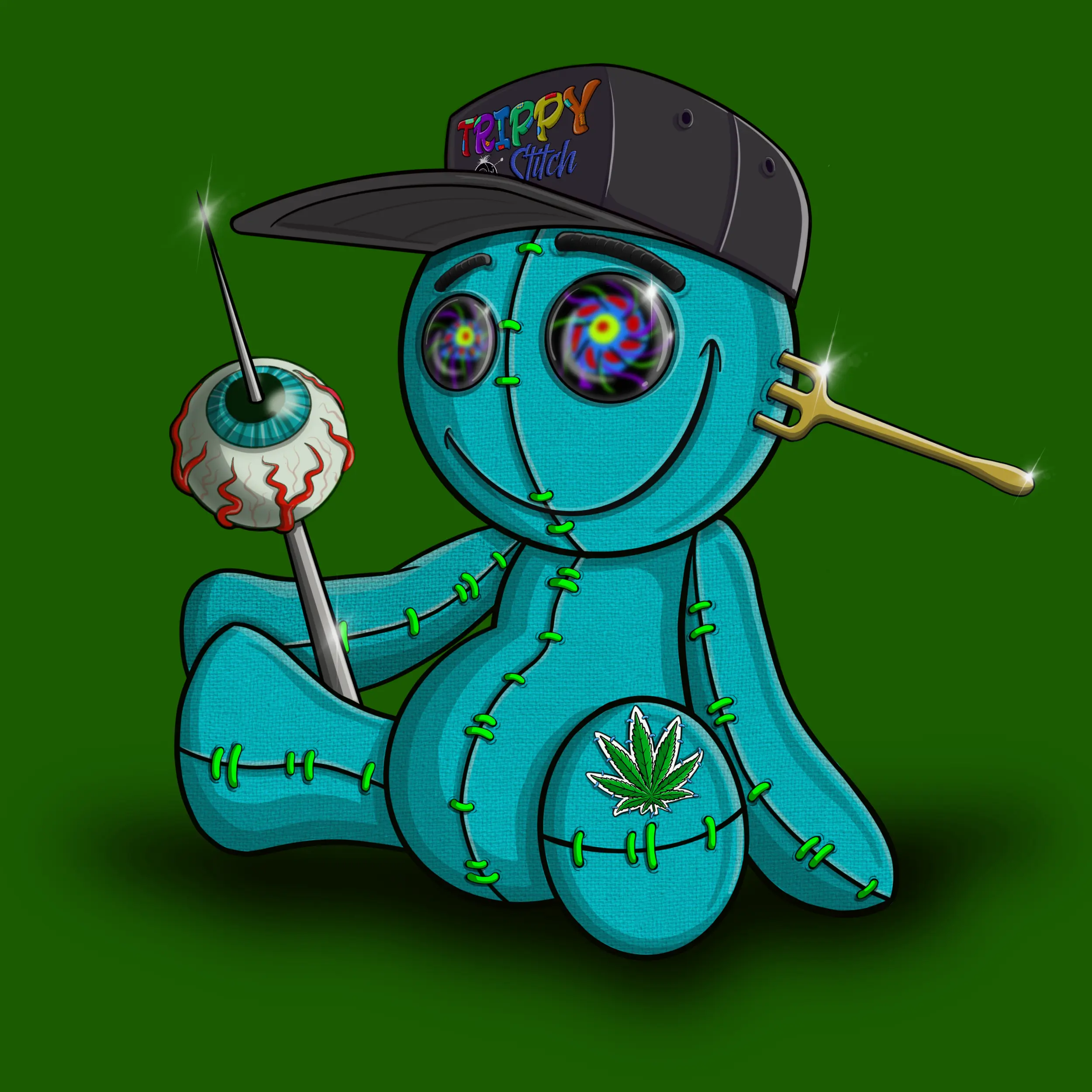 Trippy Stitch #332 NFT on Algorand