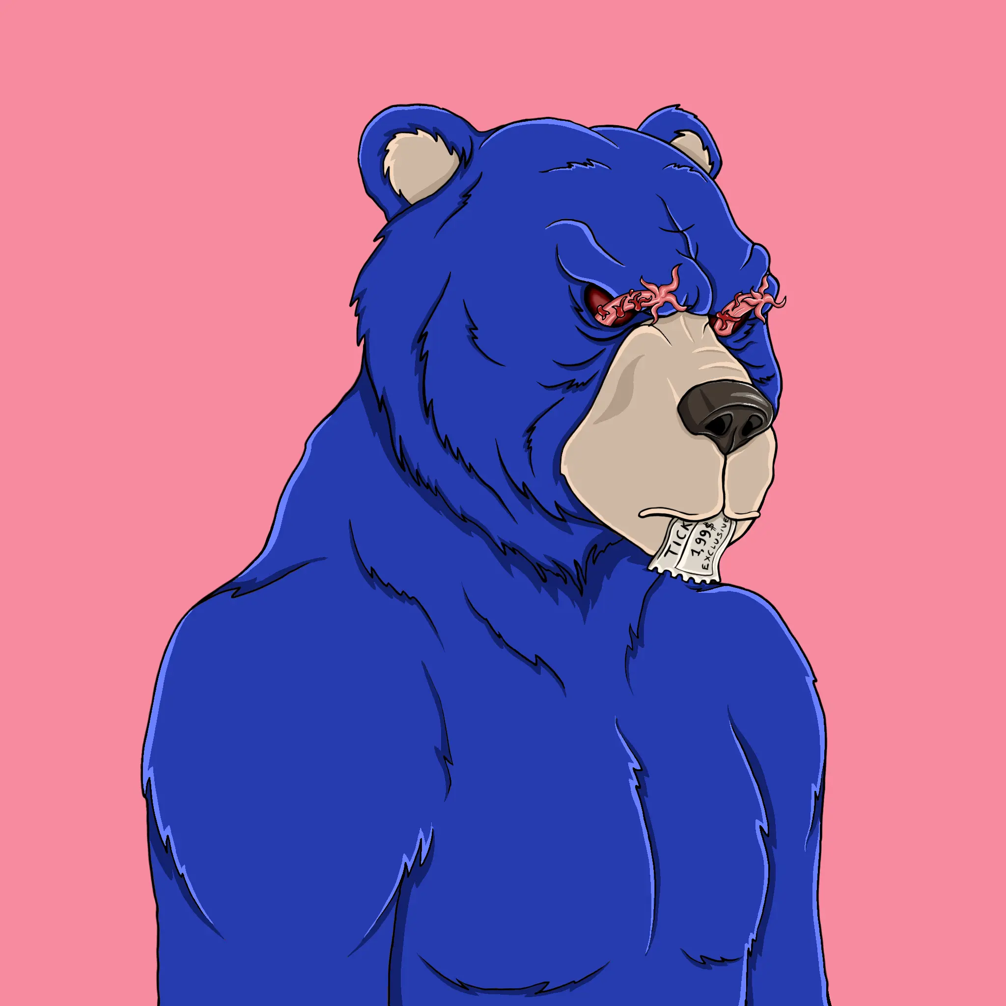 Mad Bears #1302 NFT on Algorand