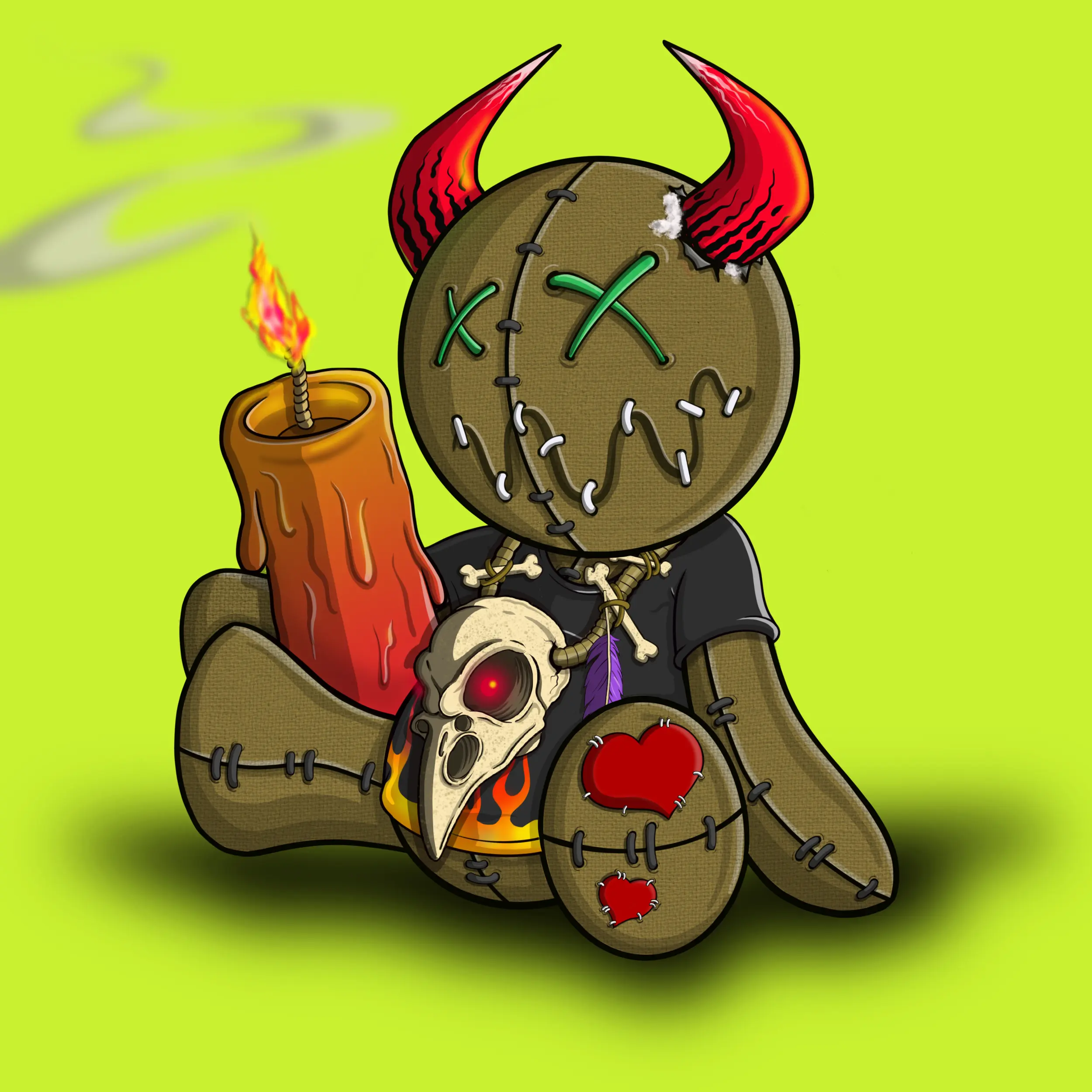 Trippy Stitch #173 NFT on Algorand