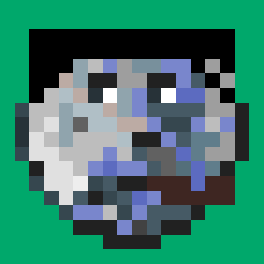 Moon Dude Super Rare #021 NFT on Algorand