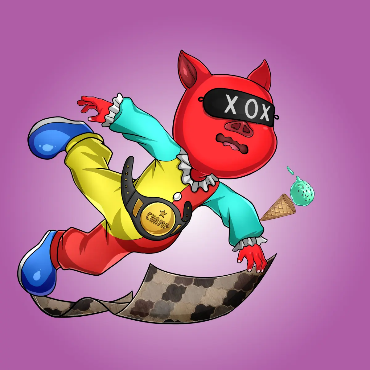 Rug Friends  #6496 NFT on Algorand