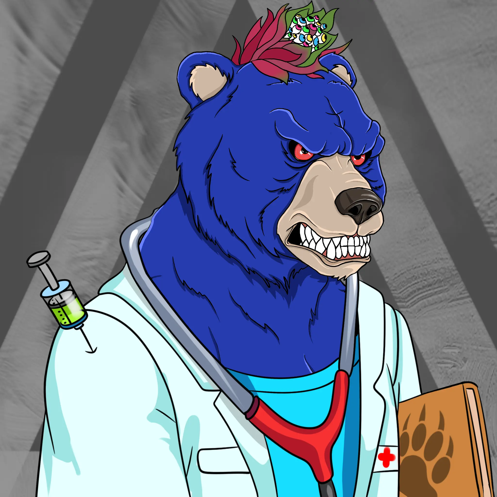 Mad Bears #447 NFT on Algorand