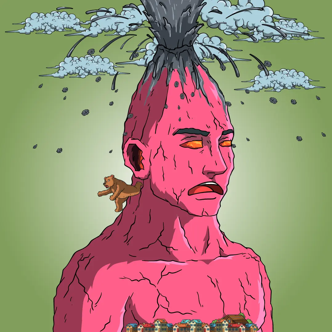 Volcano Boyz #1385 NFT on Algorand