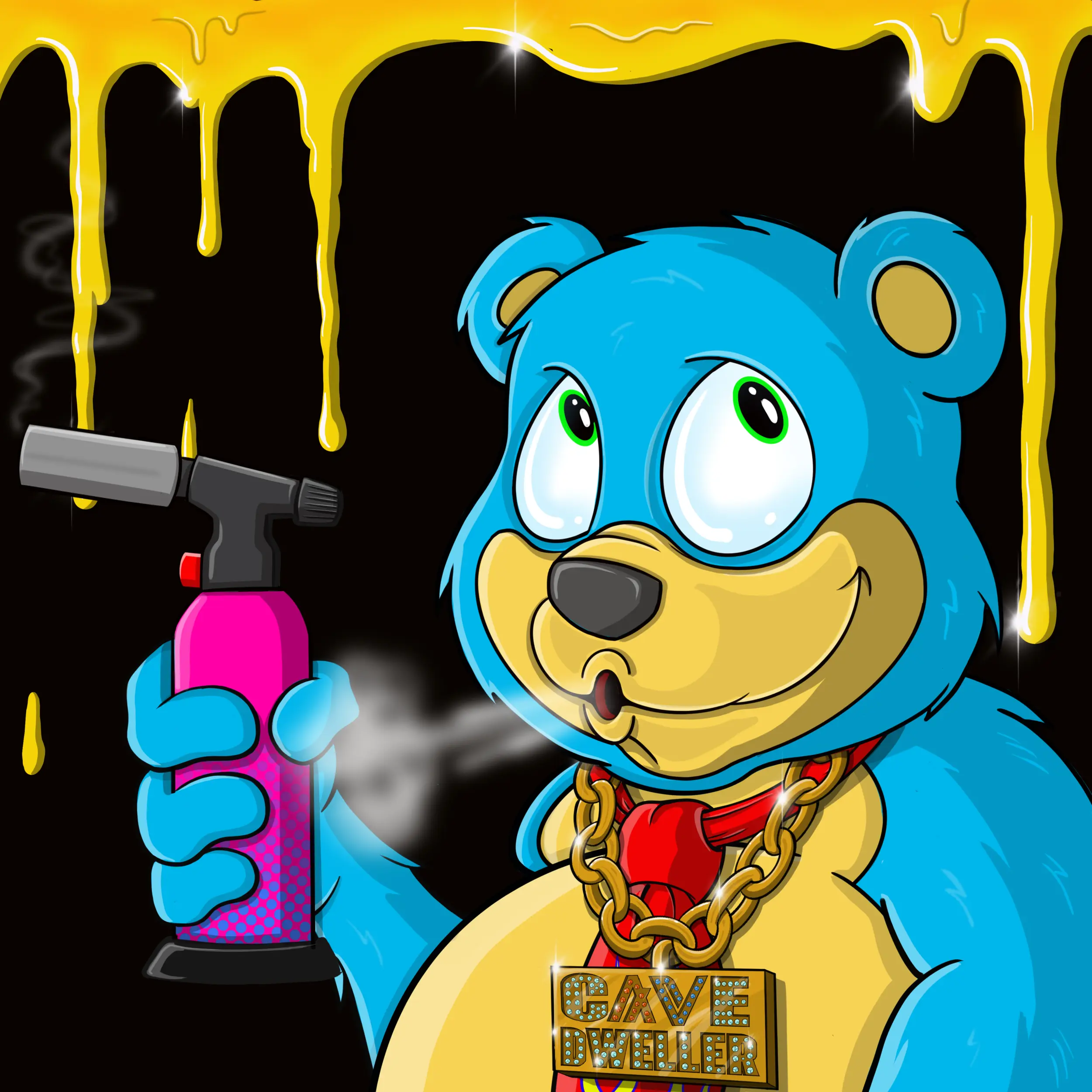 Burnin Bears #1537 NFT on Algorand