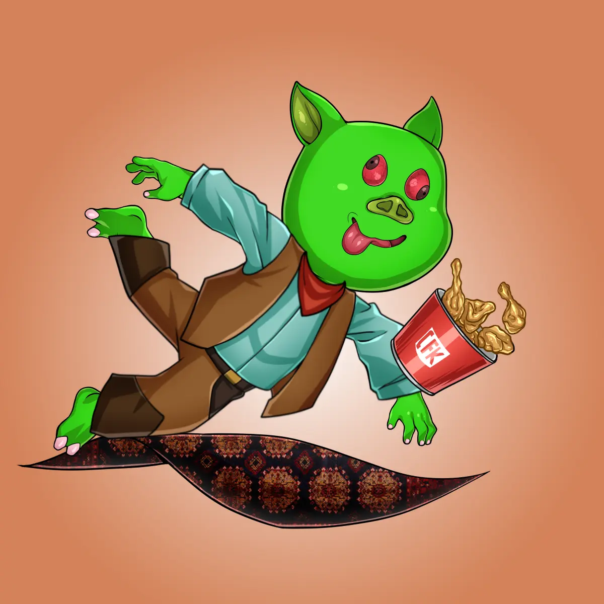 Rug Friends  #1878 NFT on Algorand