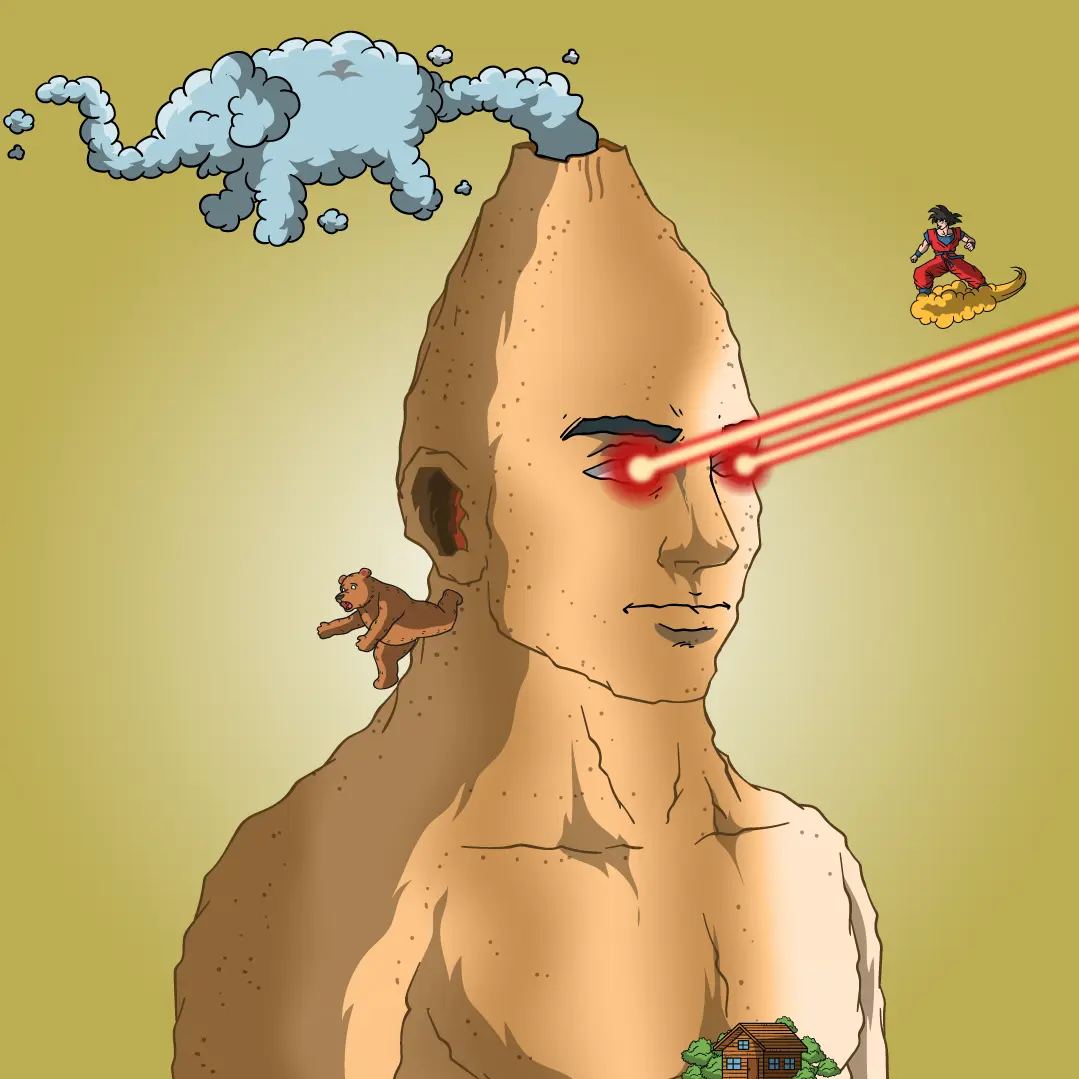 Volcano Boyz #1386 NFT on Algorand