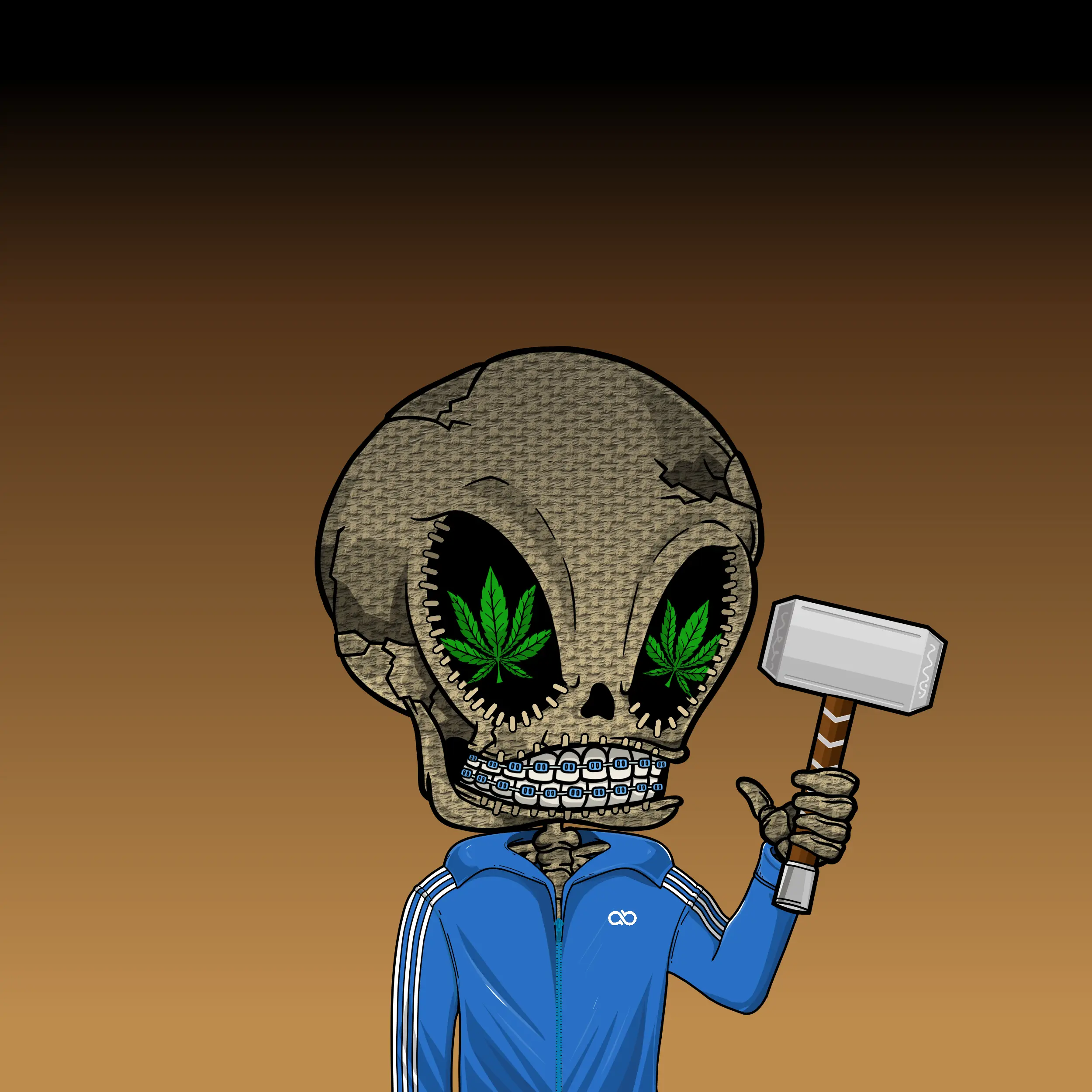 BoneBuddies #1608 NFT on Algorand