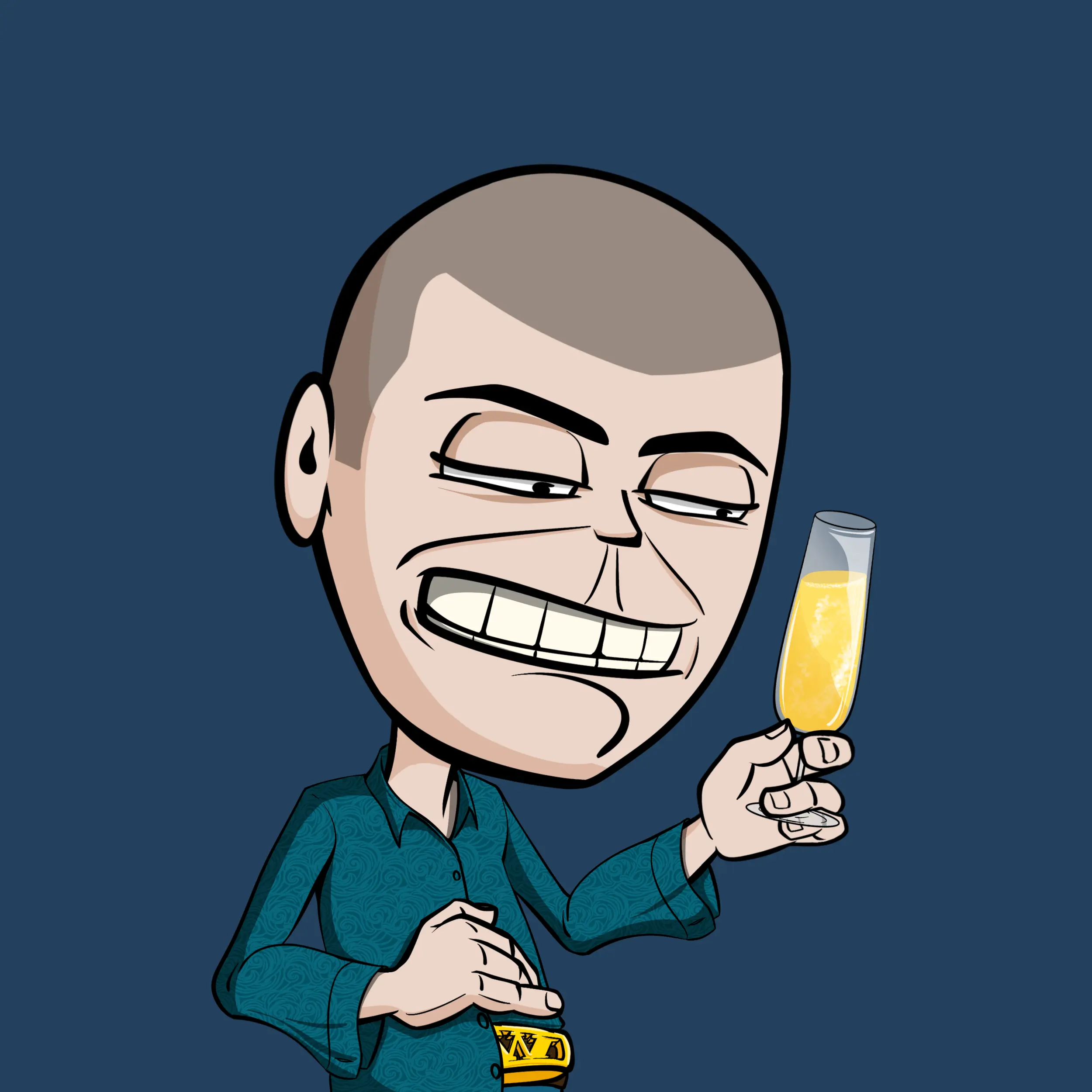 CoolCockGangs #829 NFT on Algorand