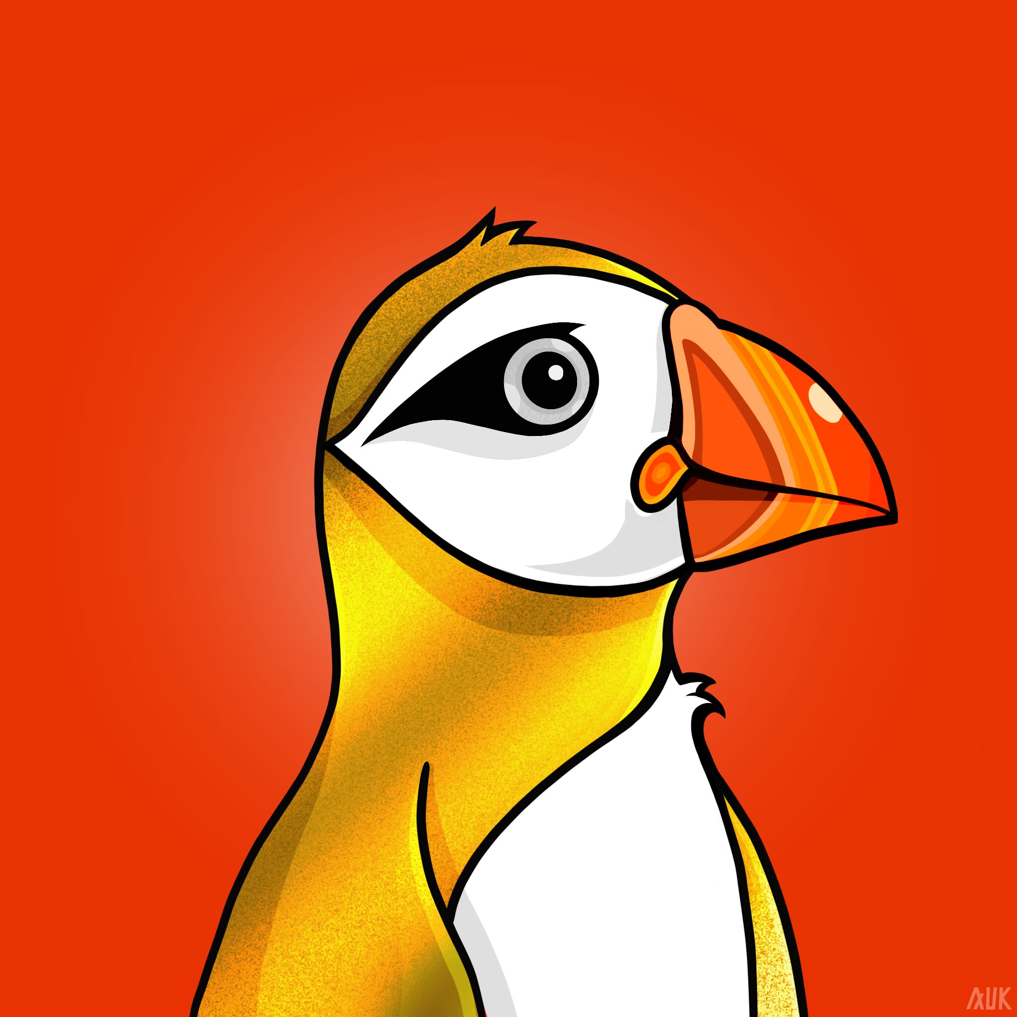 Poppin Puffins #9287 NFT on Algorand
