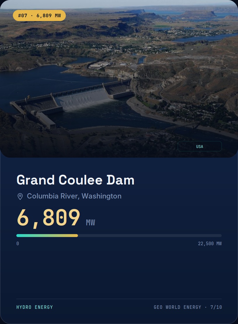 Grand Coulee Dam NFT on Algorand