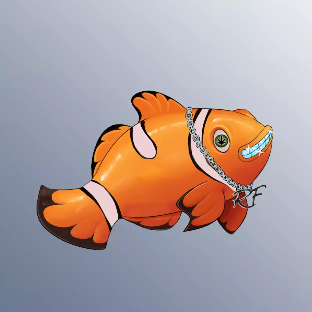 Clown Fish #167 NFT on Algorand
