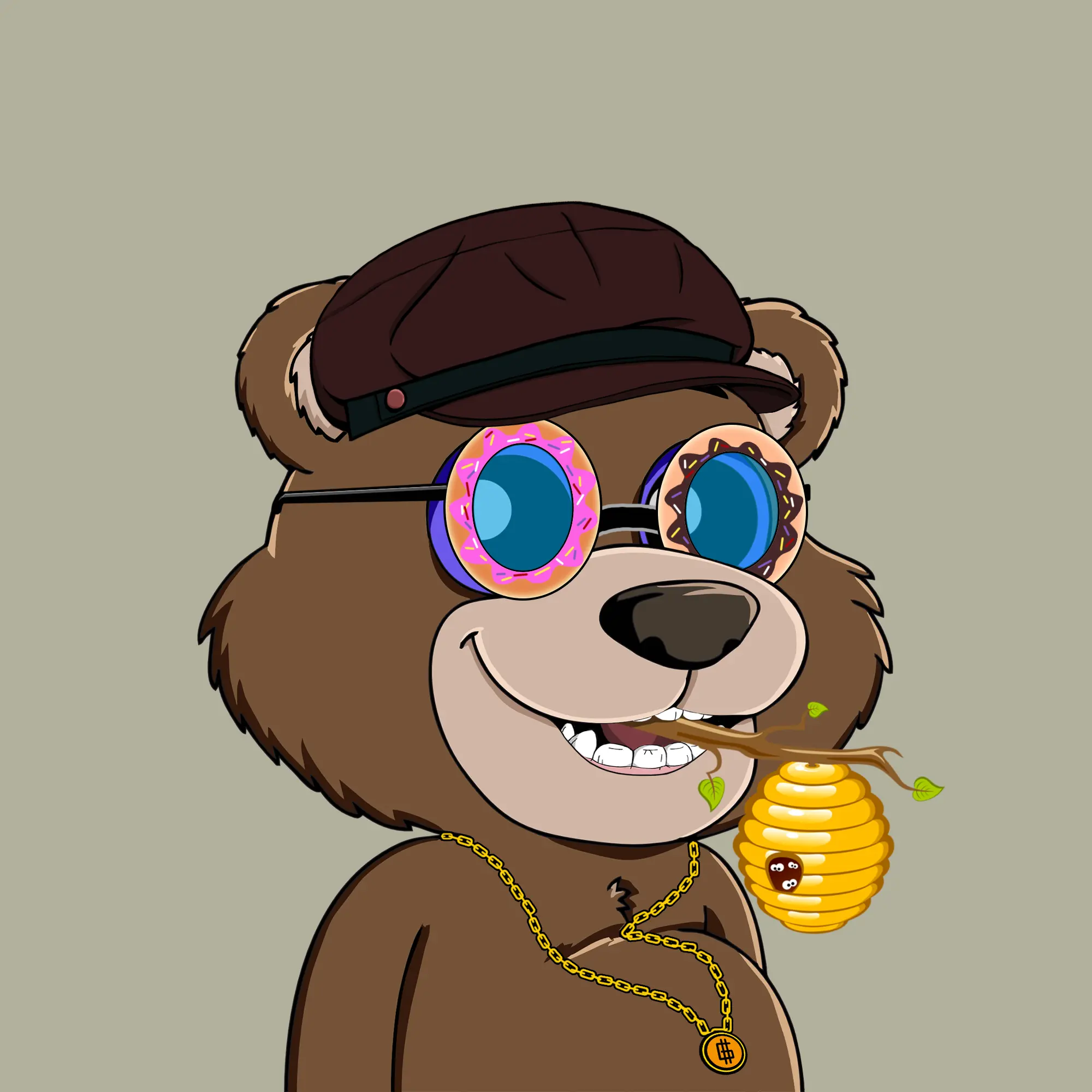 Gluttonous Bears #558 NFT on Algorand