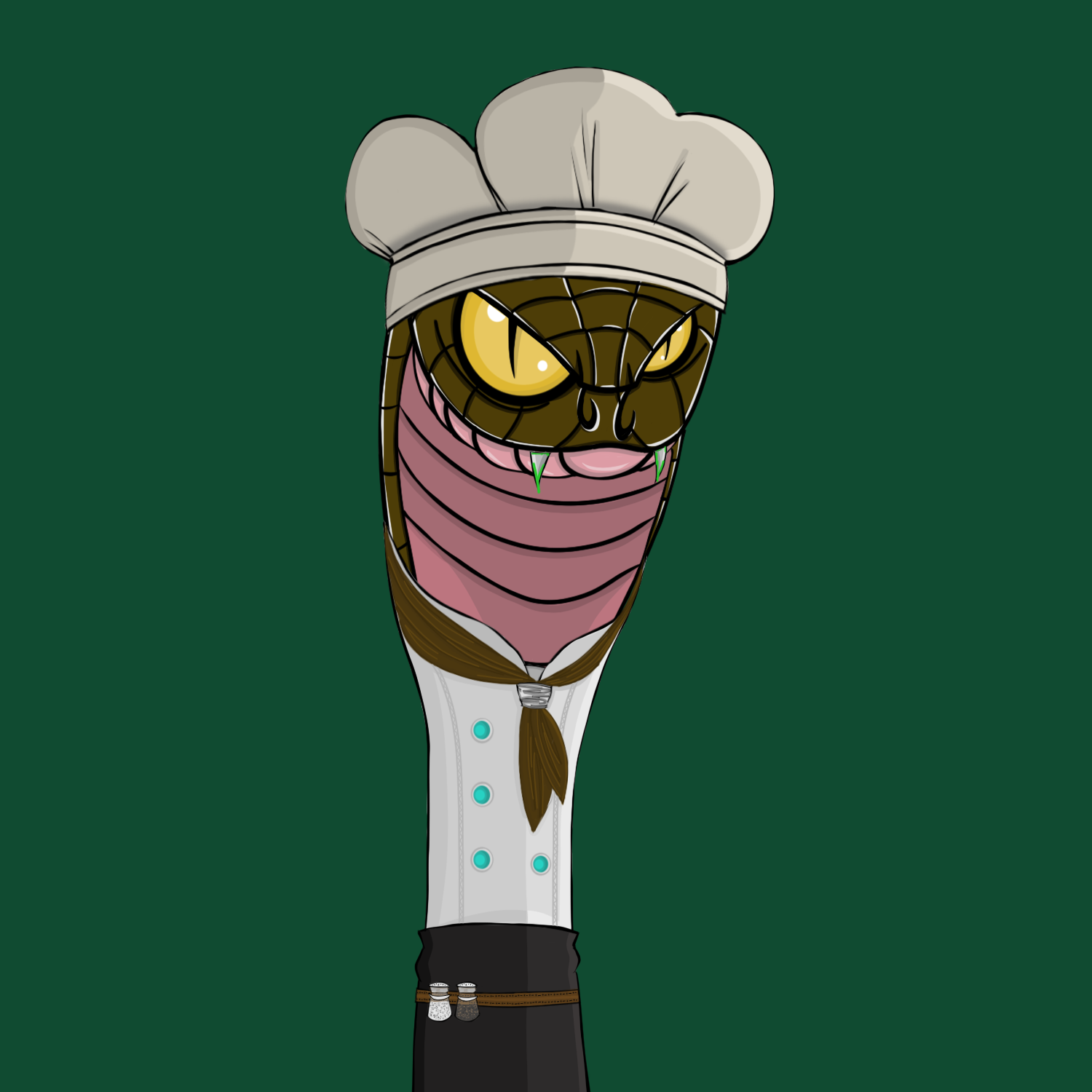 The Snake Cartel #460 NFT on Algorand