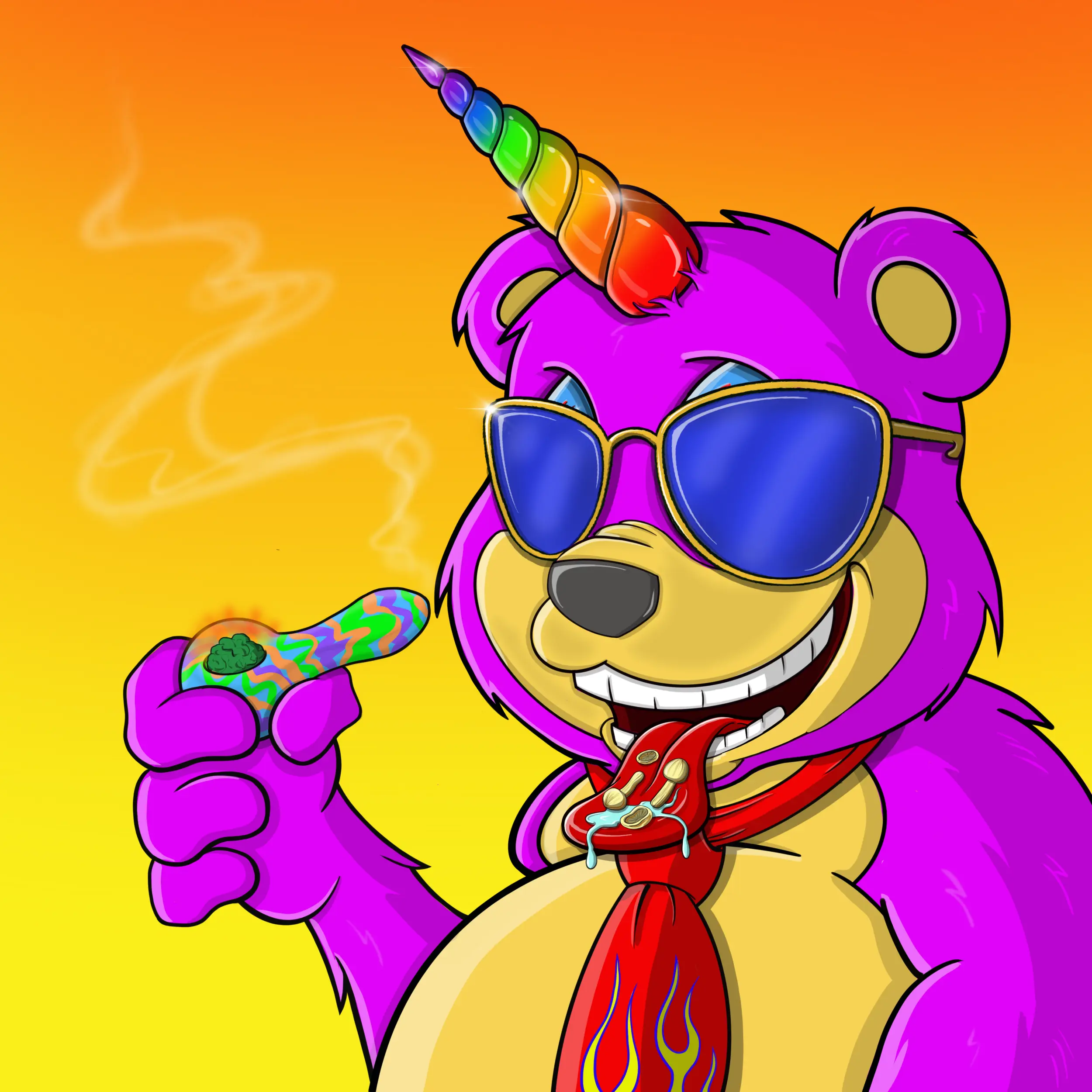 Burnin Bears #3301 NFT on Algorand