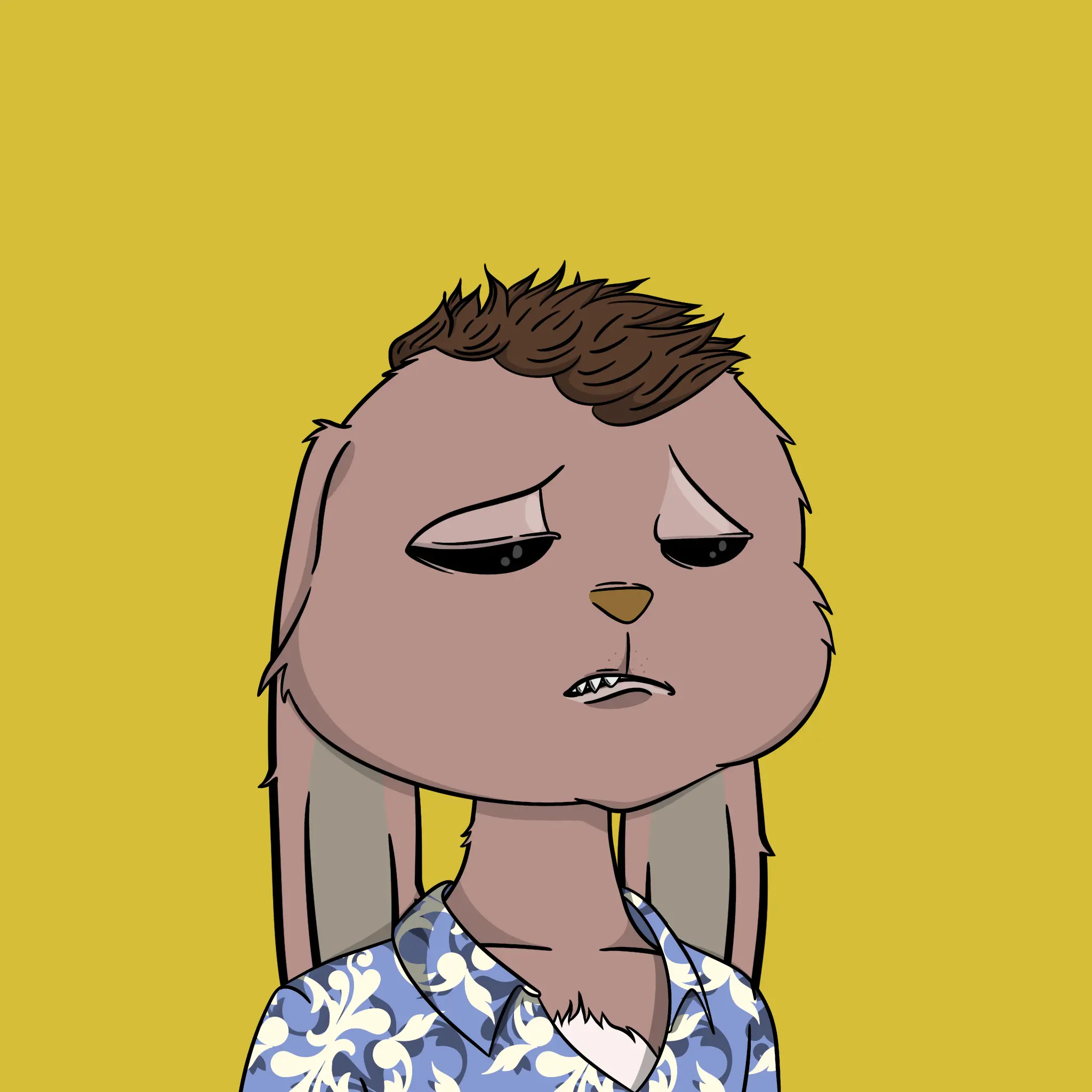 Bad Bunny Society #877 NFT on Algorand