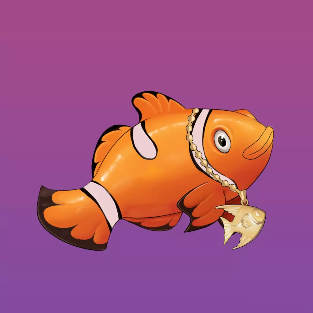 Clown Fish #383 NFT on Algorand