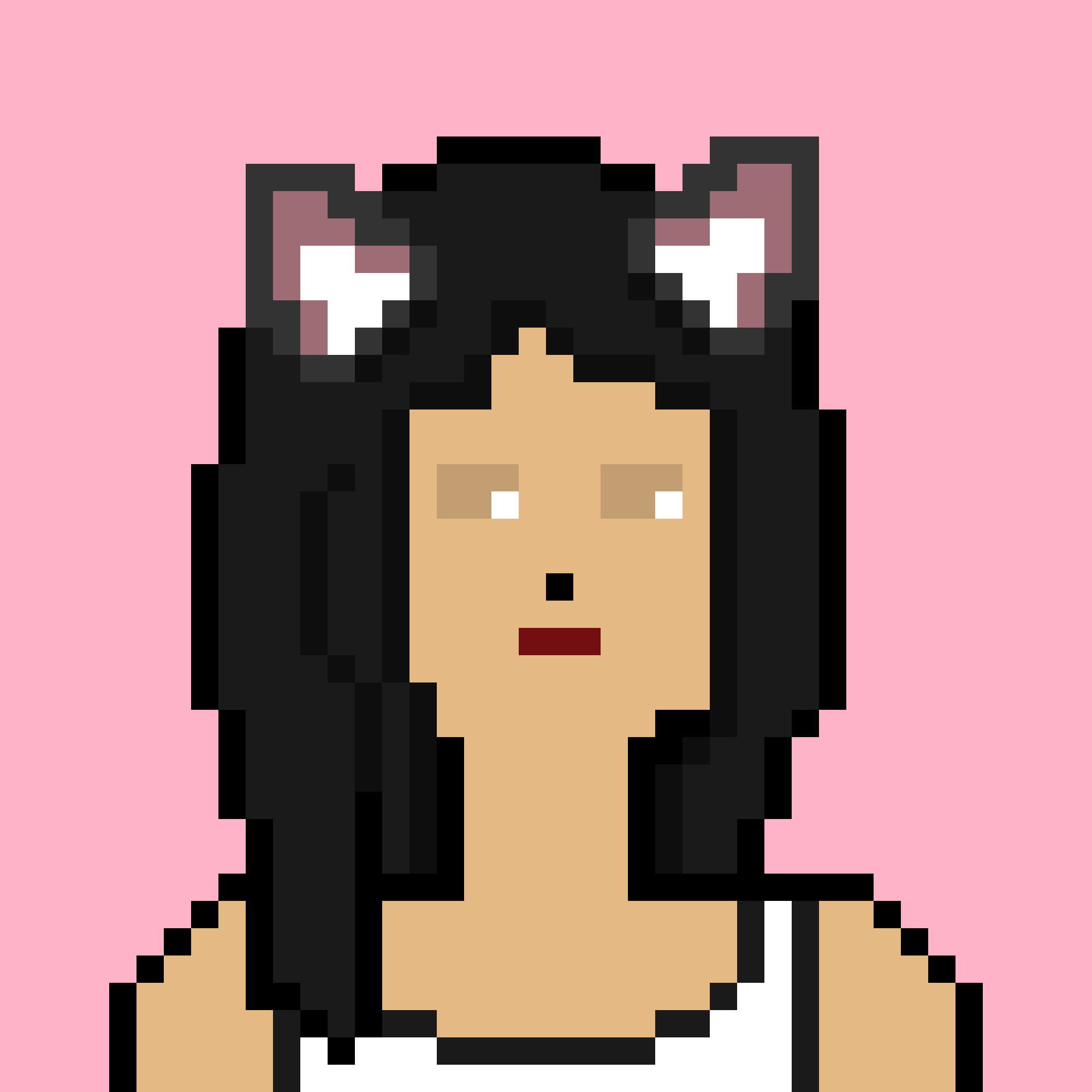 Catgirl Collection #381 NFT on Algorand