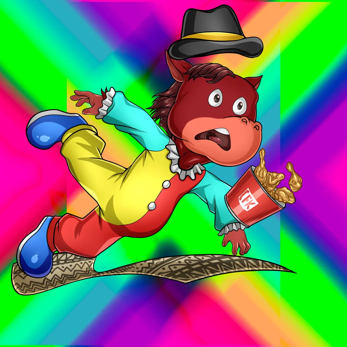 Rug Friends  #1544 NFT on Algorand