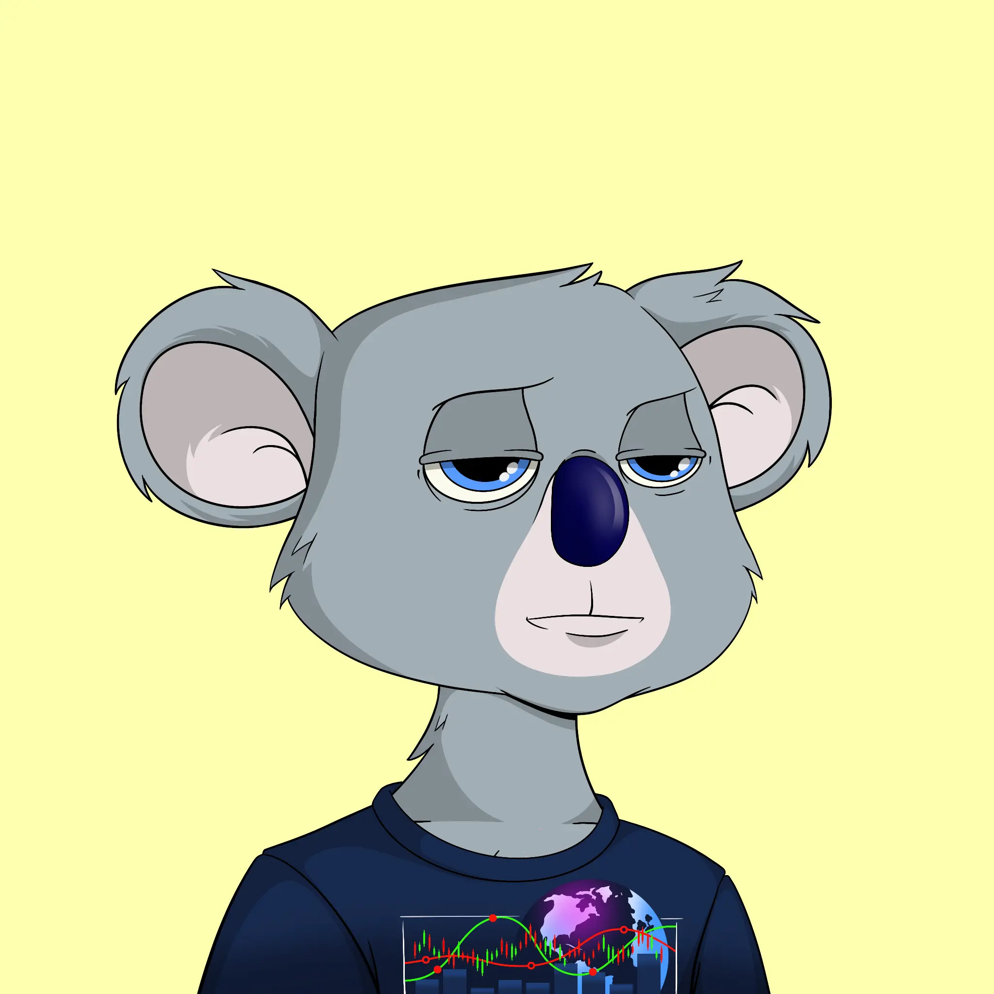 Bad Koala Society #4587 NFT on Algorand