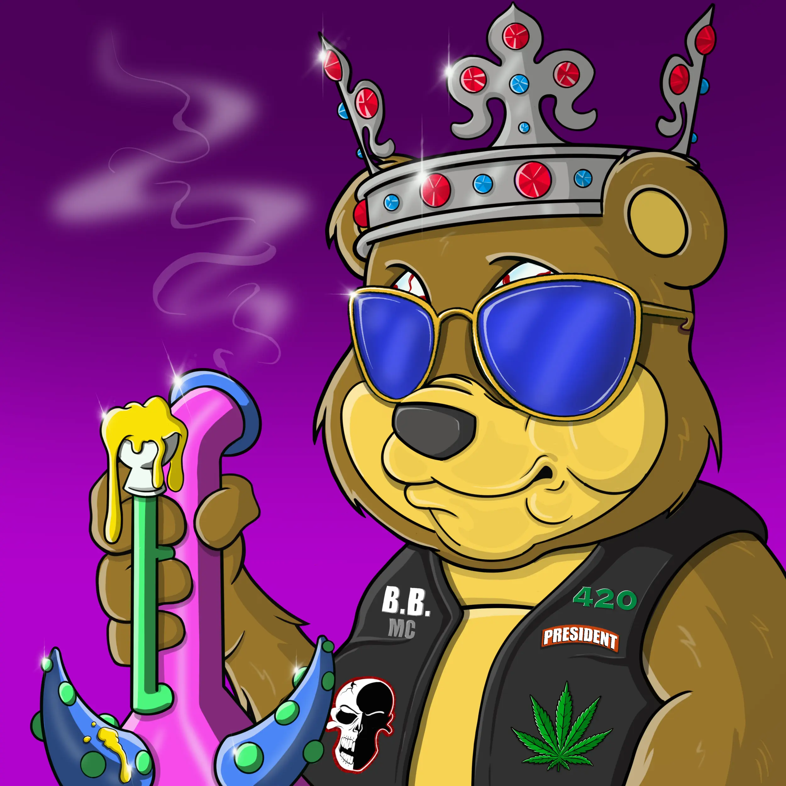 Burnin Bears #1379 NFT on Algorand