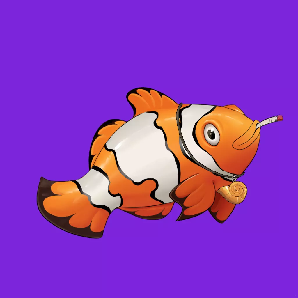 Clown Fish #324 NFT on Algorand
