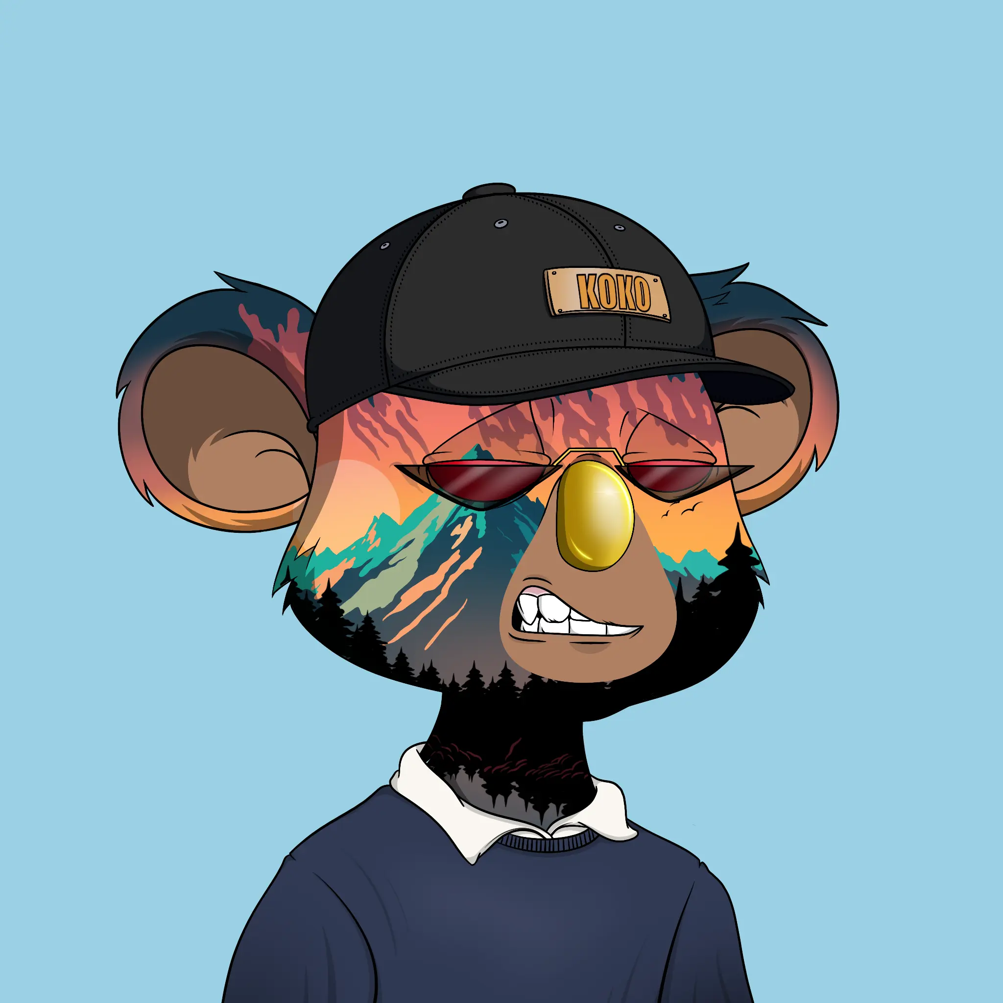 Bad Koala Society #2324 NFT on Algorand