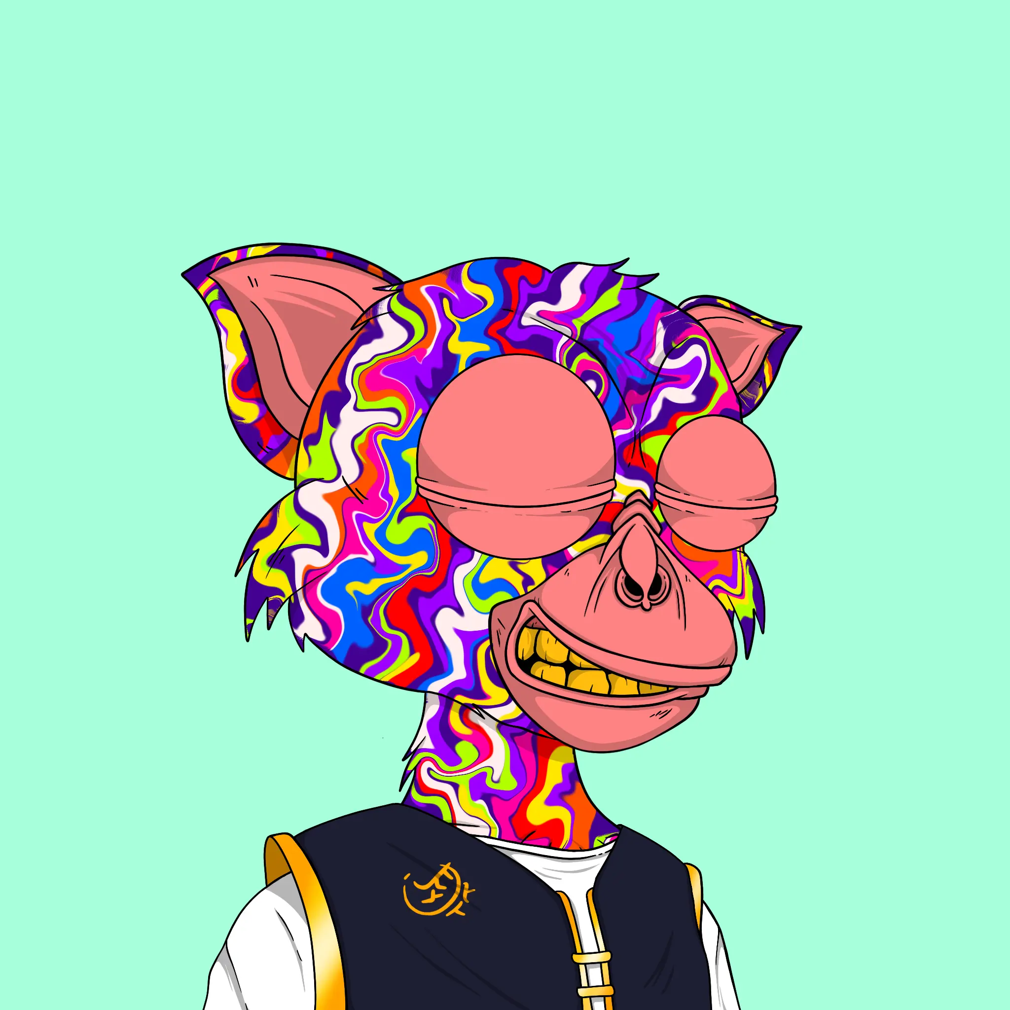 Trendy Tarsier #2075 NFT on Algorand