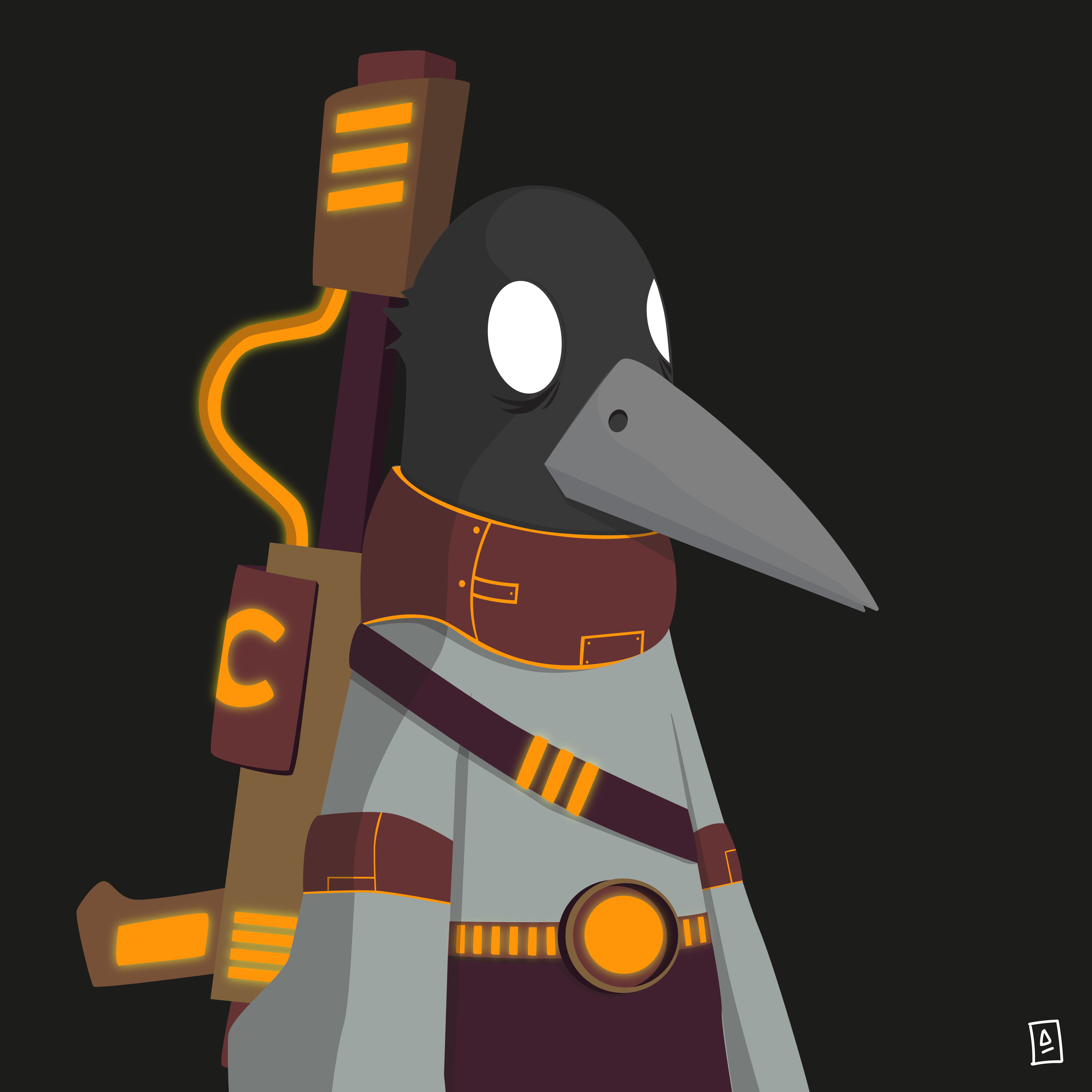 Corvus #774 NFT on Algorand