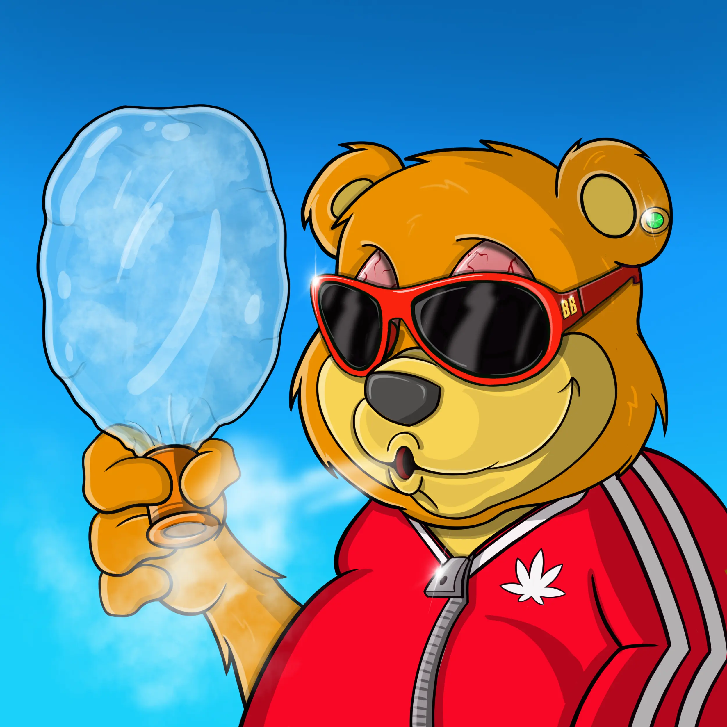 Burnin Bears #469 NFT on Algorand