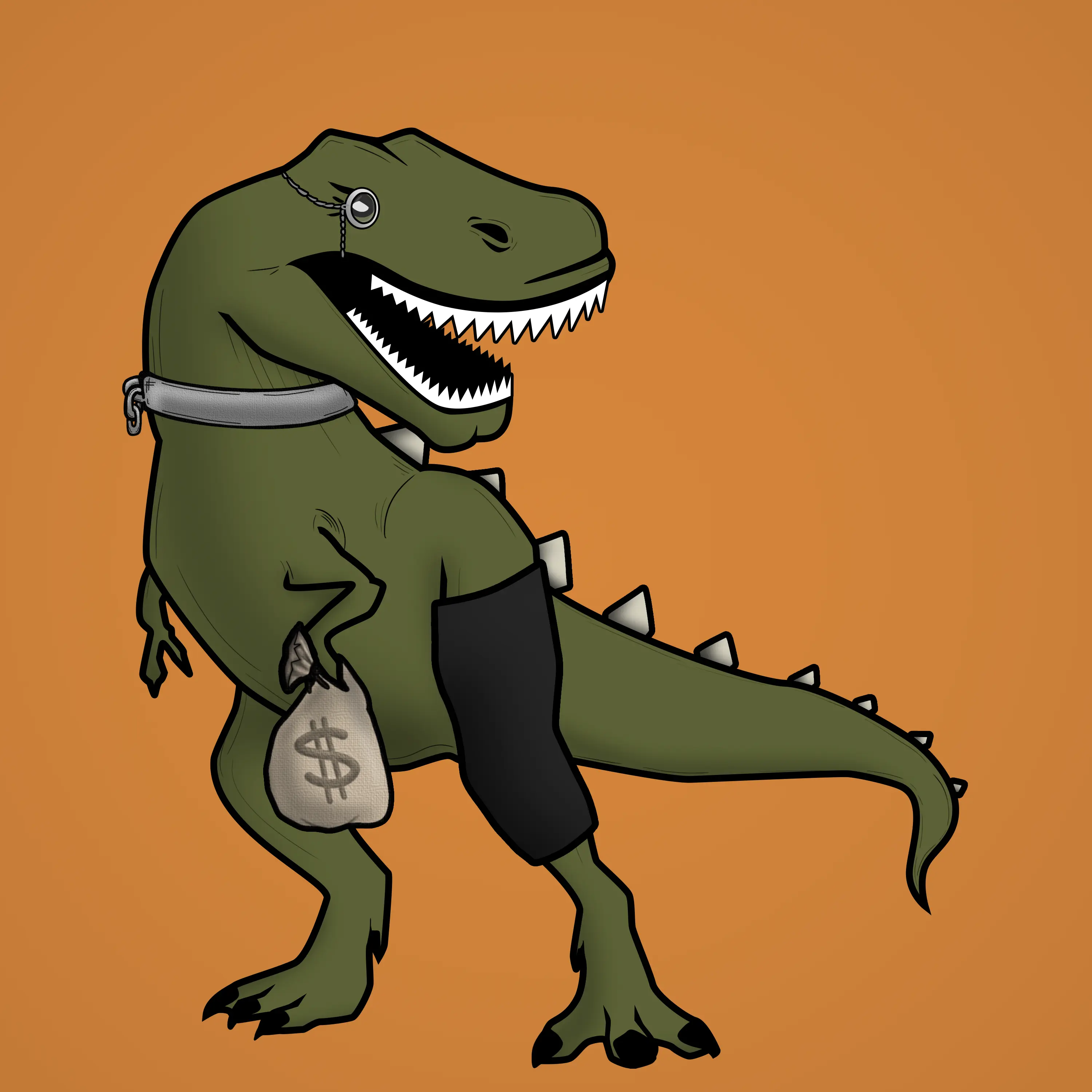 Algosaur Evolution #1454 NFT on Algorand