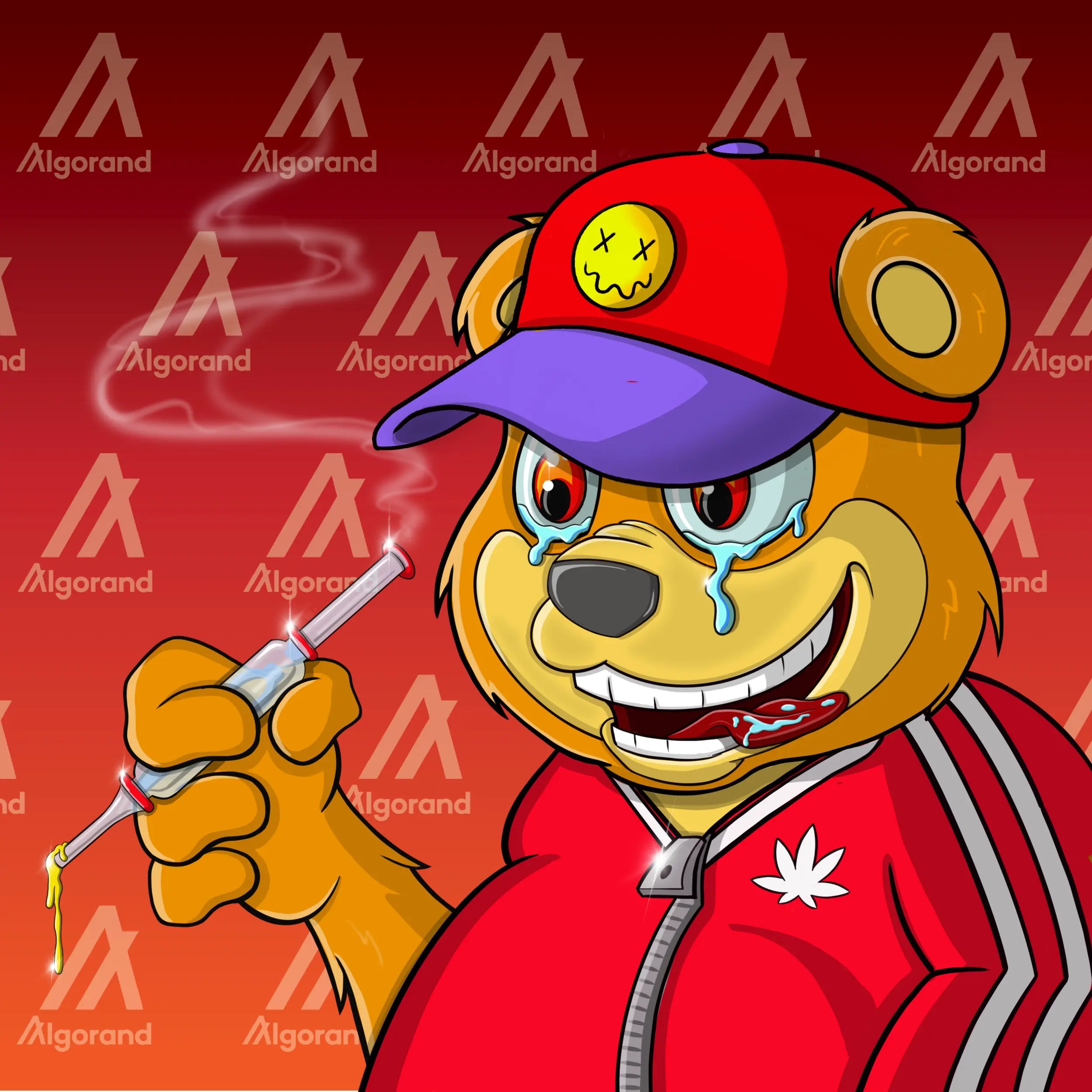 Burnin Bears #676 NFT on Algorand