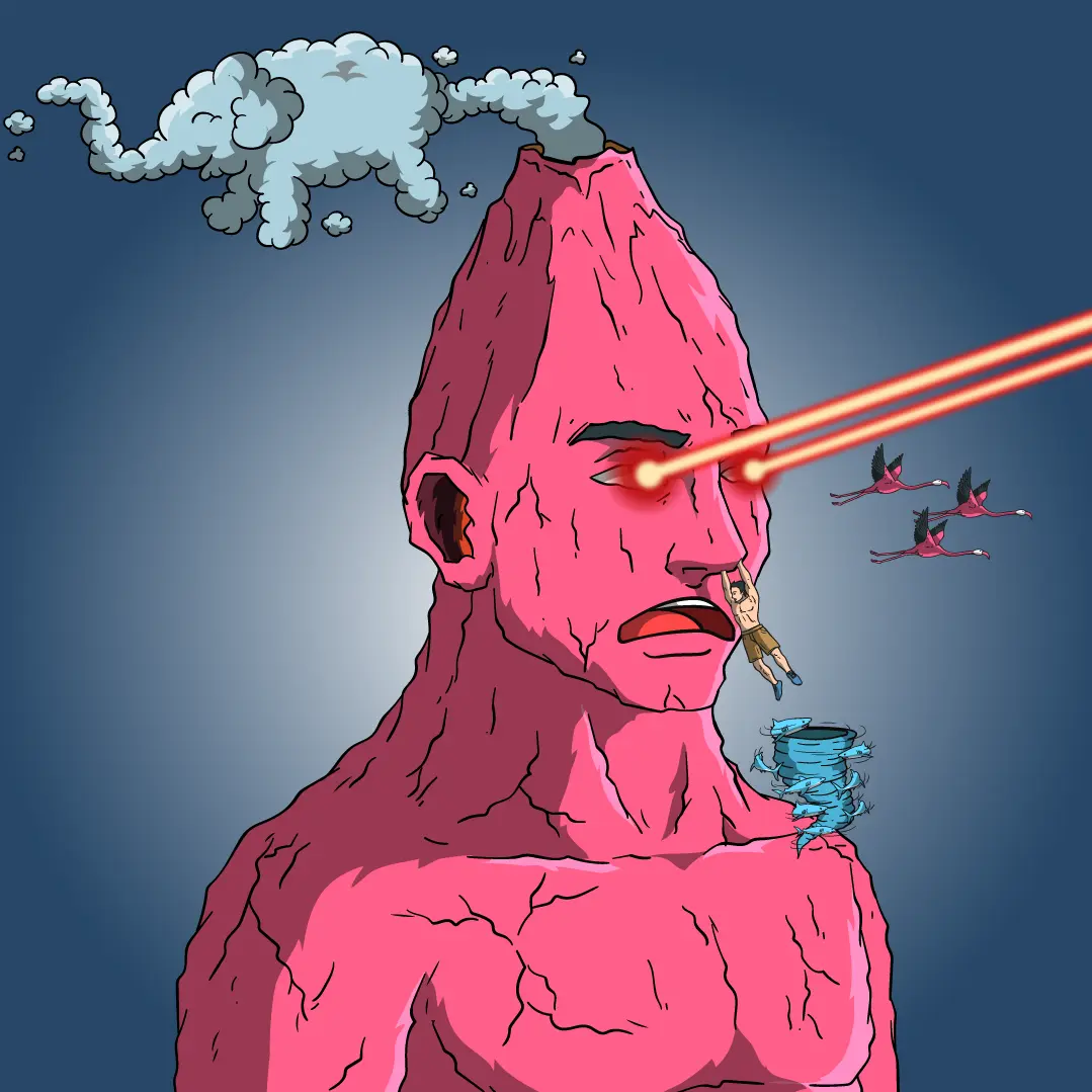 Volcano Boyz #673 NFT on Algorand