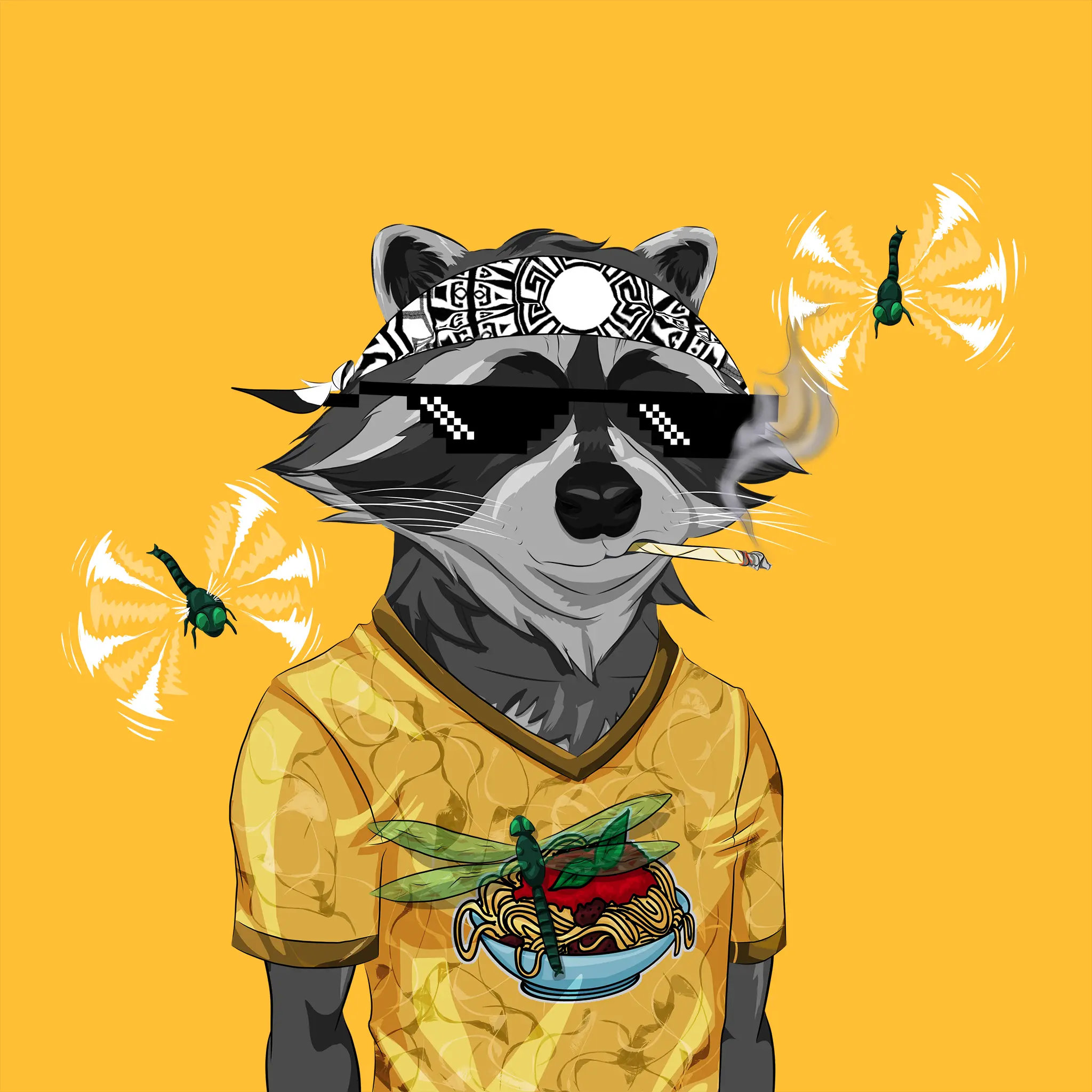 AlgoRaccoon #1088 NFT on Algorand