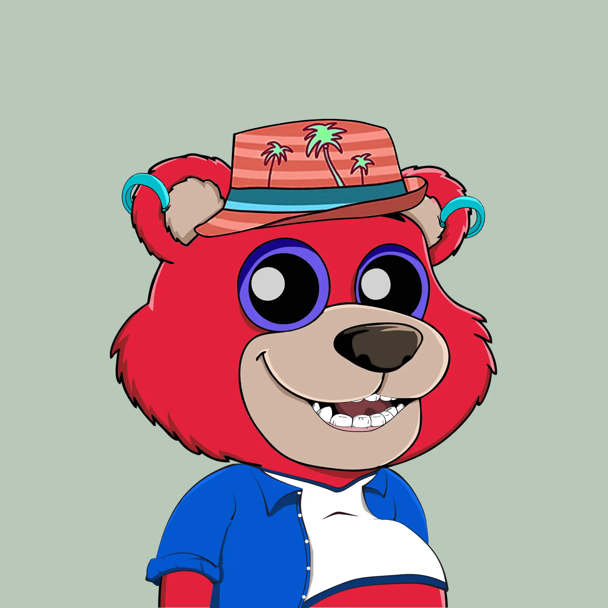 Gluttonous Bears #493 NFT on Algorand